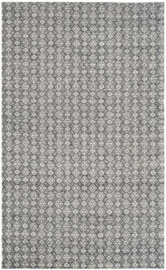 Kilim Emblem Ivory/Charcoal Area Rug - Image 2