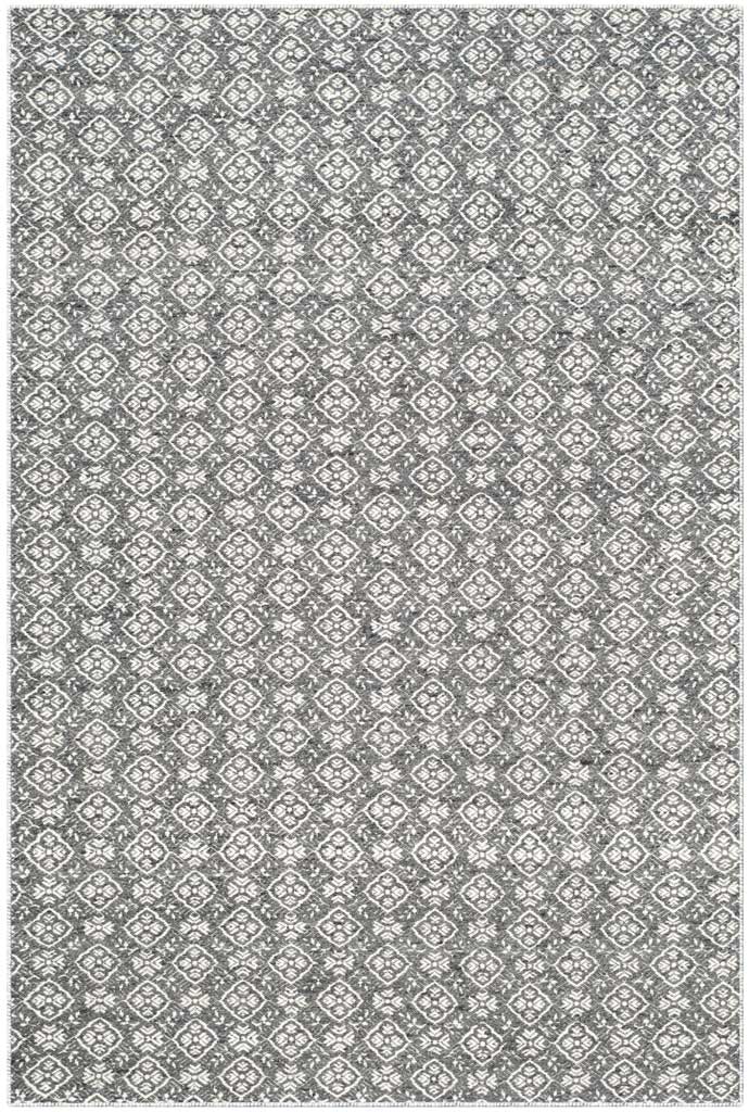Kilim Emblem Ivory/Charcoal Area Rug - Image 3