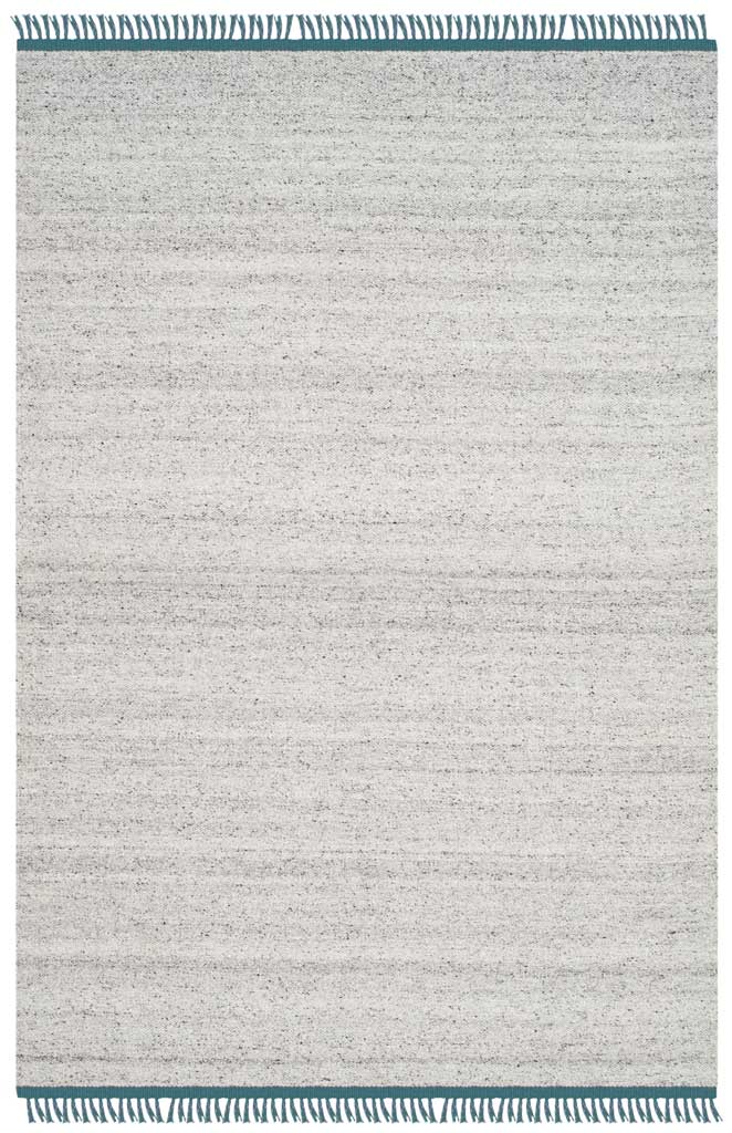 Kilim Granular Gray/Ivory Area Rug - Image 3