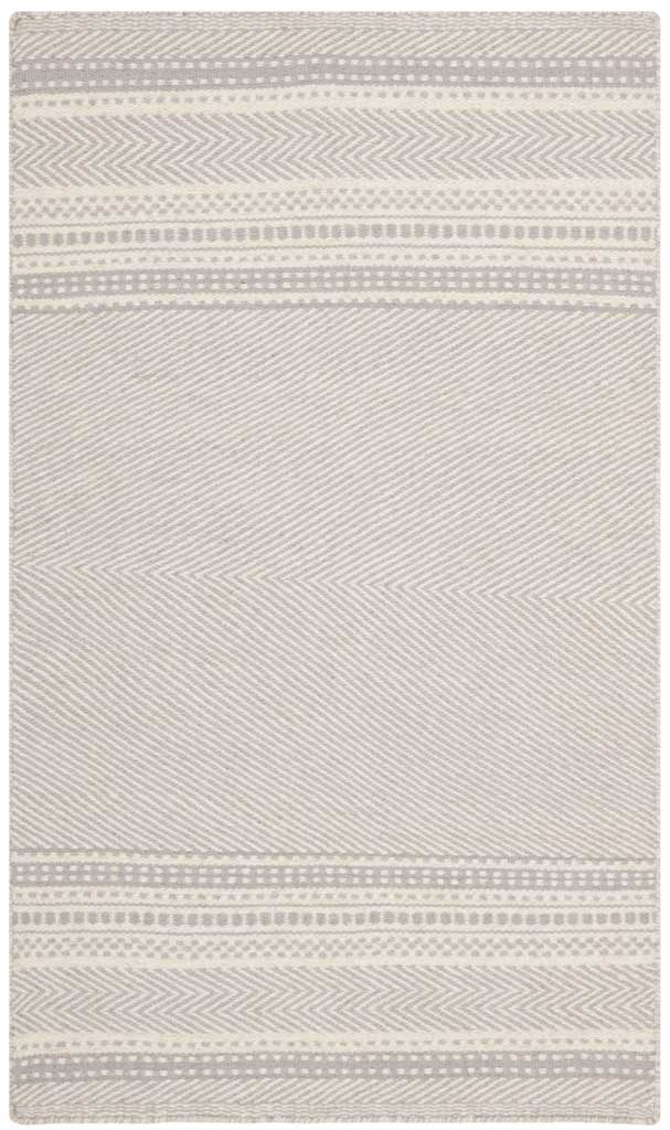 Kilim Gray/Ivory Area Rug - Image 3