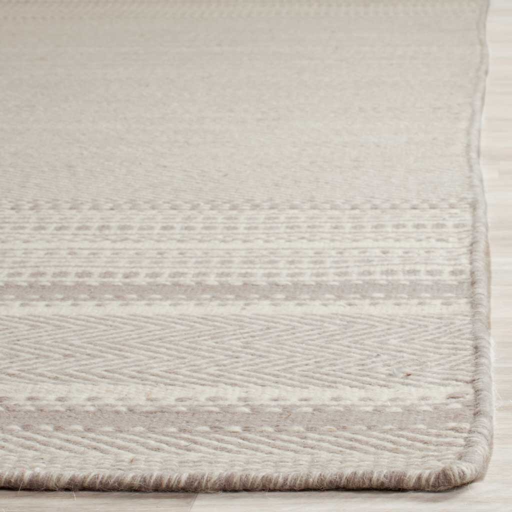Kilim Gray/Ivory Area Rug - Image 4