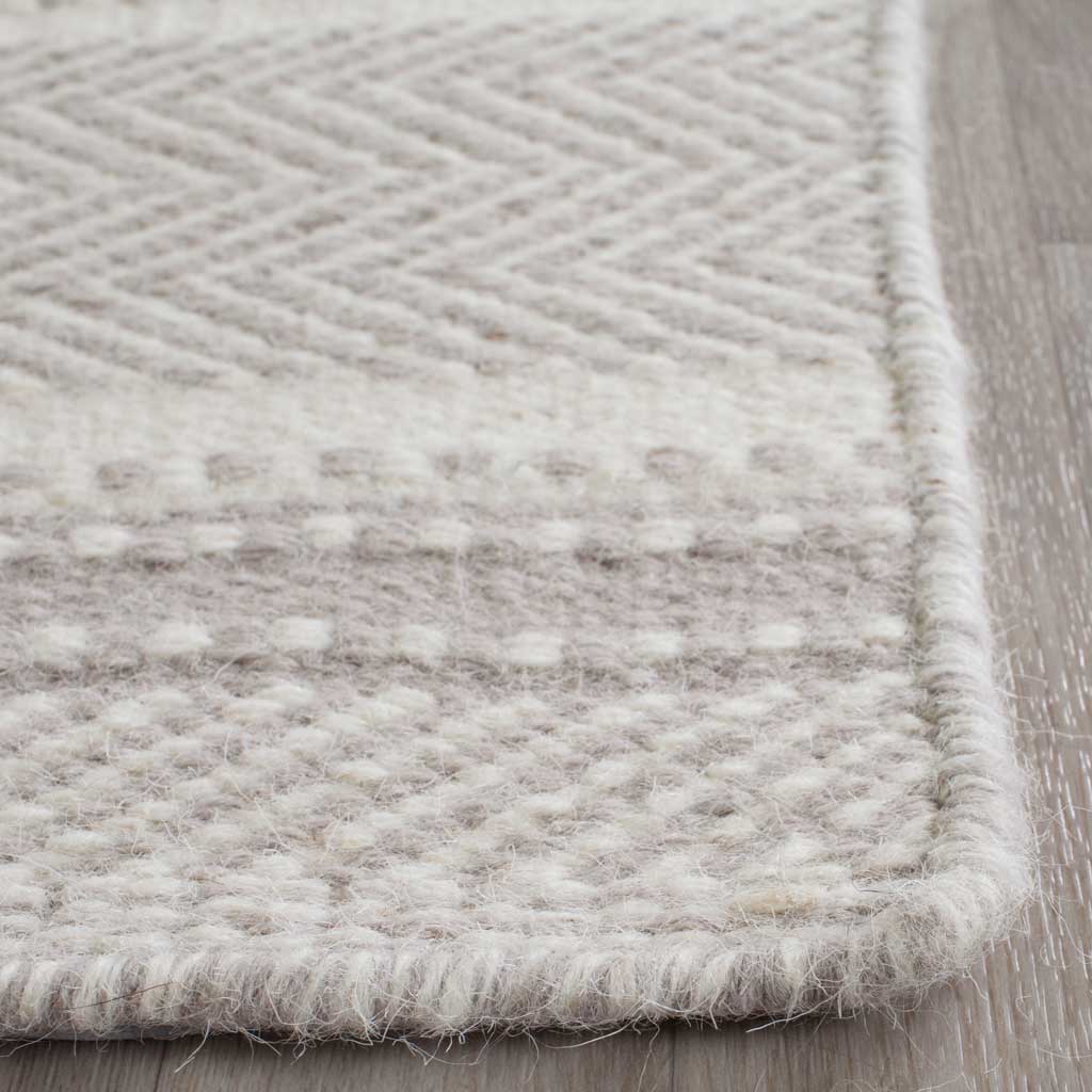 Kilim Gray/Ivory Runner Rug - Image 2