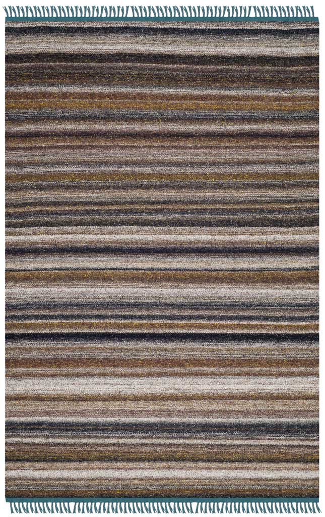 Kilim Gray/Purple Area Rug - Image 3