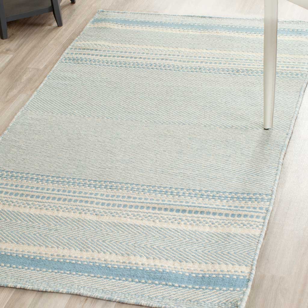 Kilim Light Blue/Ivory Area Rug - Image 6