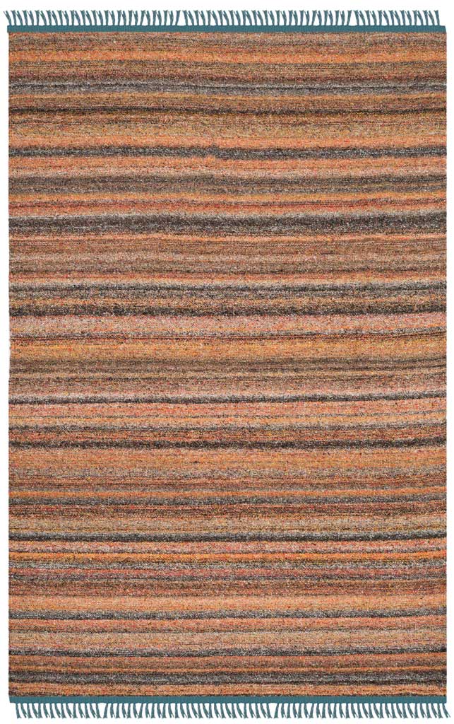 Kilim Light Pink/Gray Area Rug - Image 3