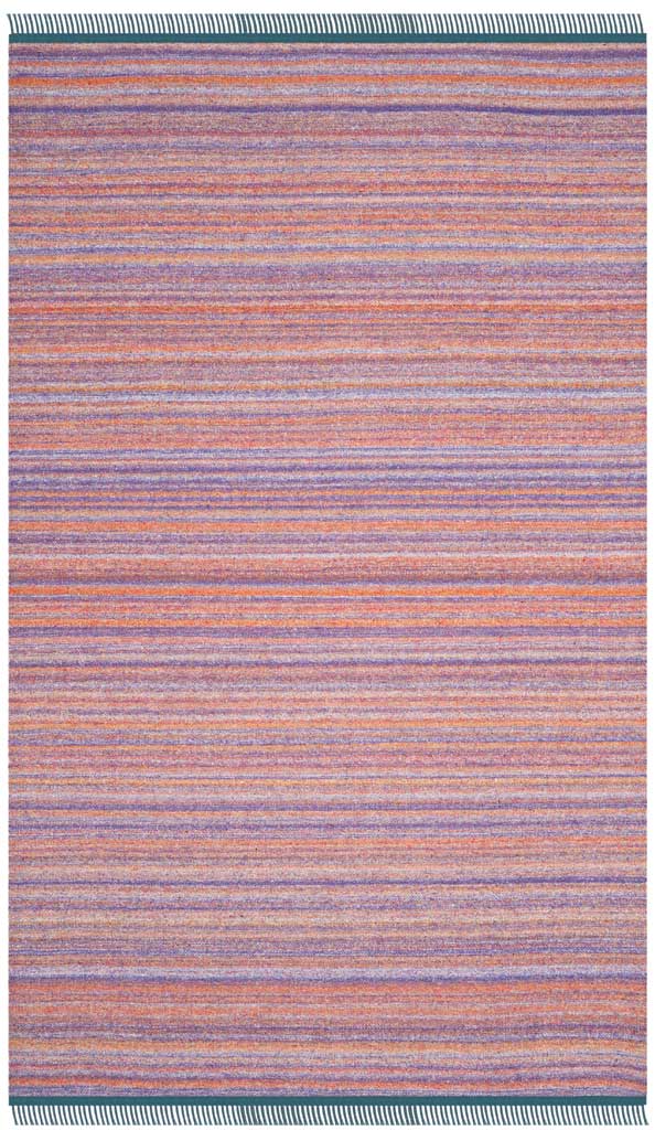 Kilim Purple/Rust Area Rug - Image 2