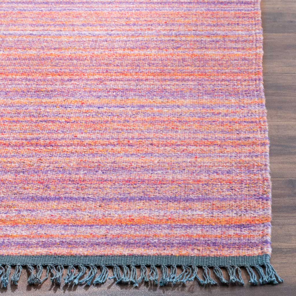 Kilim Purple/Rust Area Rug - Image 4