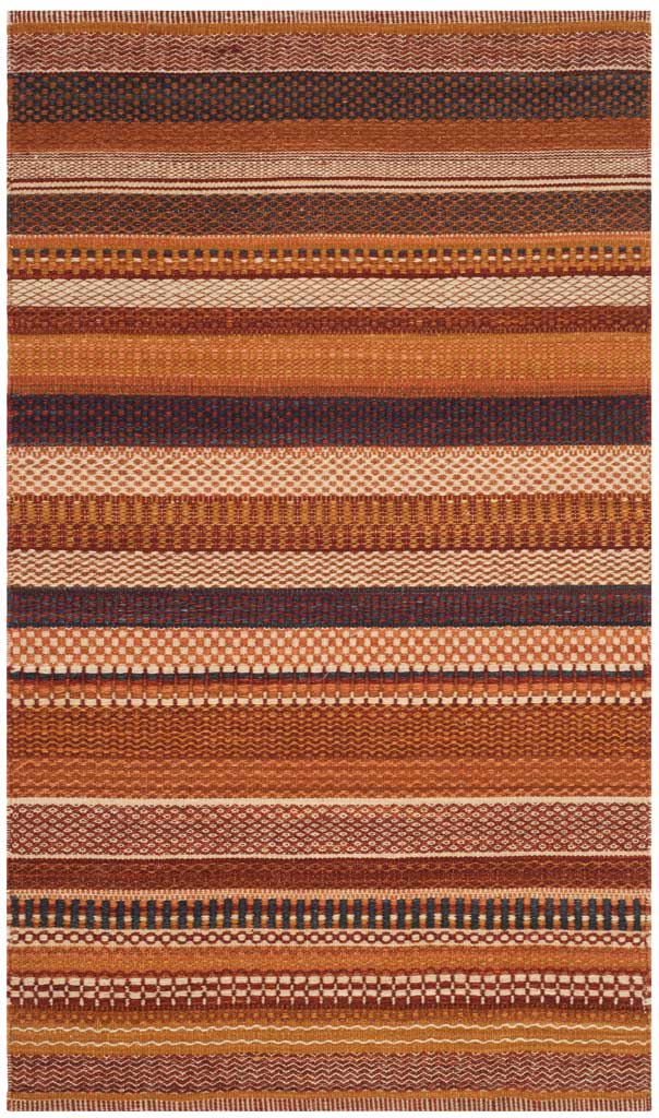 Kilim Rust Area Rug - Image 4