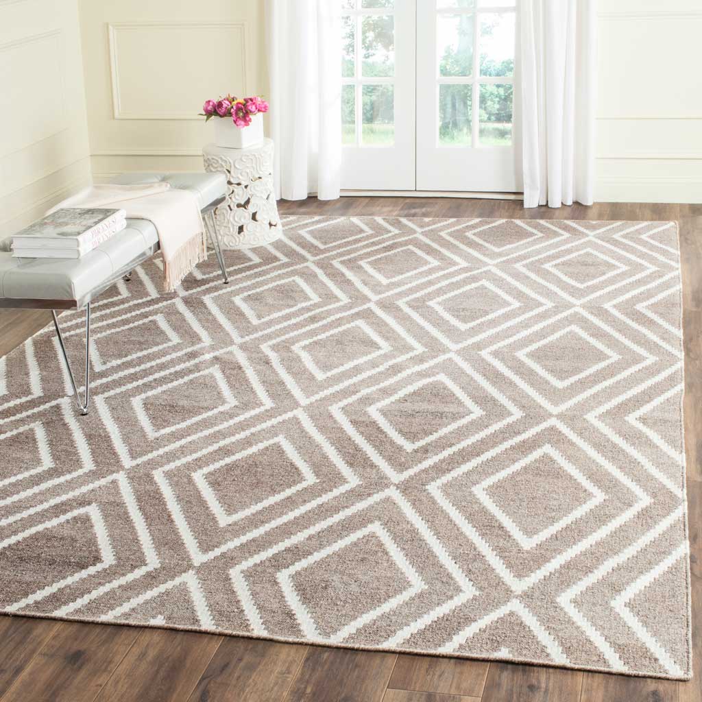 Kilim Texture Gray/Ivory Area Rug - Image 5