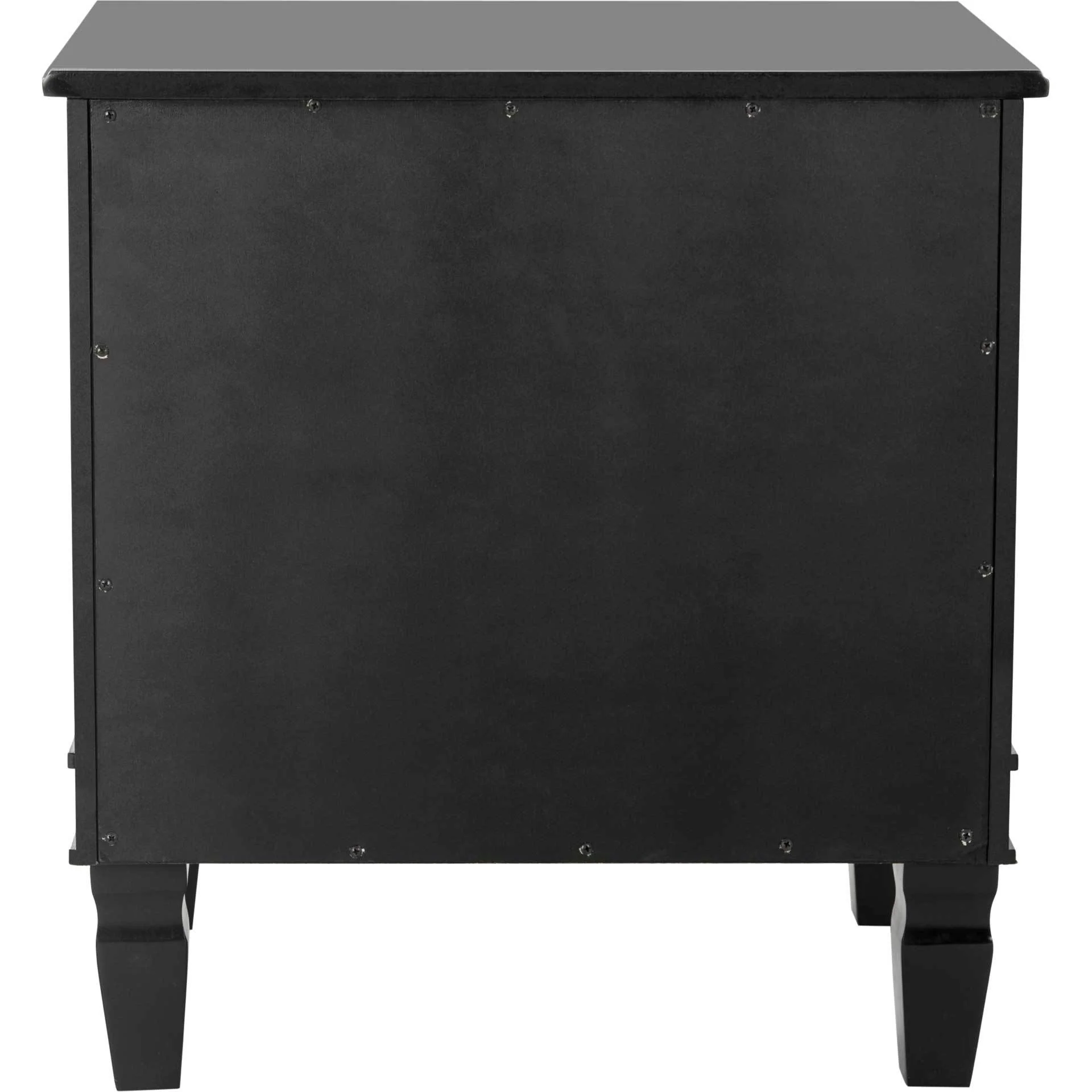 Kinsley Three Drawer Nightstand Black - Image 5