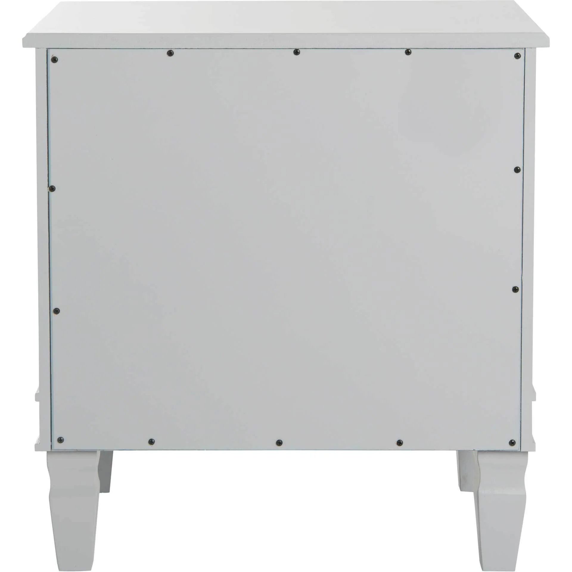 Kinsley Three Drawer Nightstand Gray - Image 5