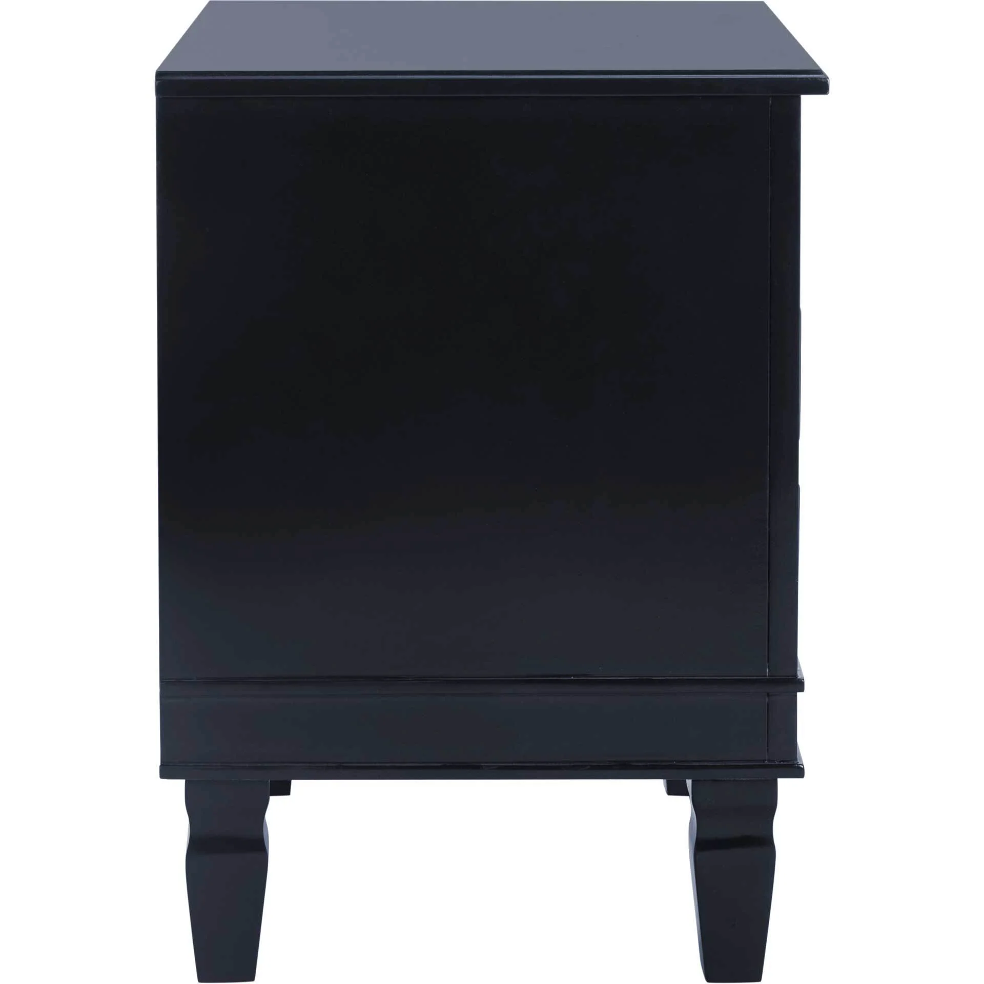 Kinsley Three Drawer Nightstand Navy - Image 3