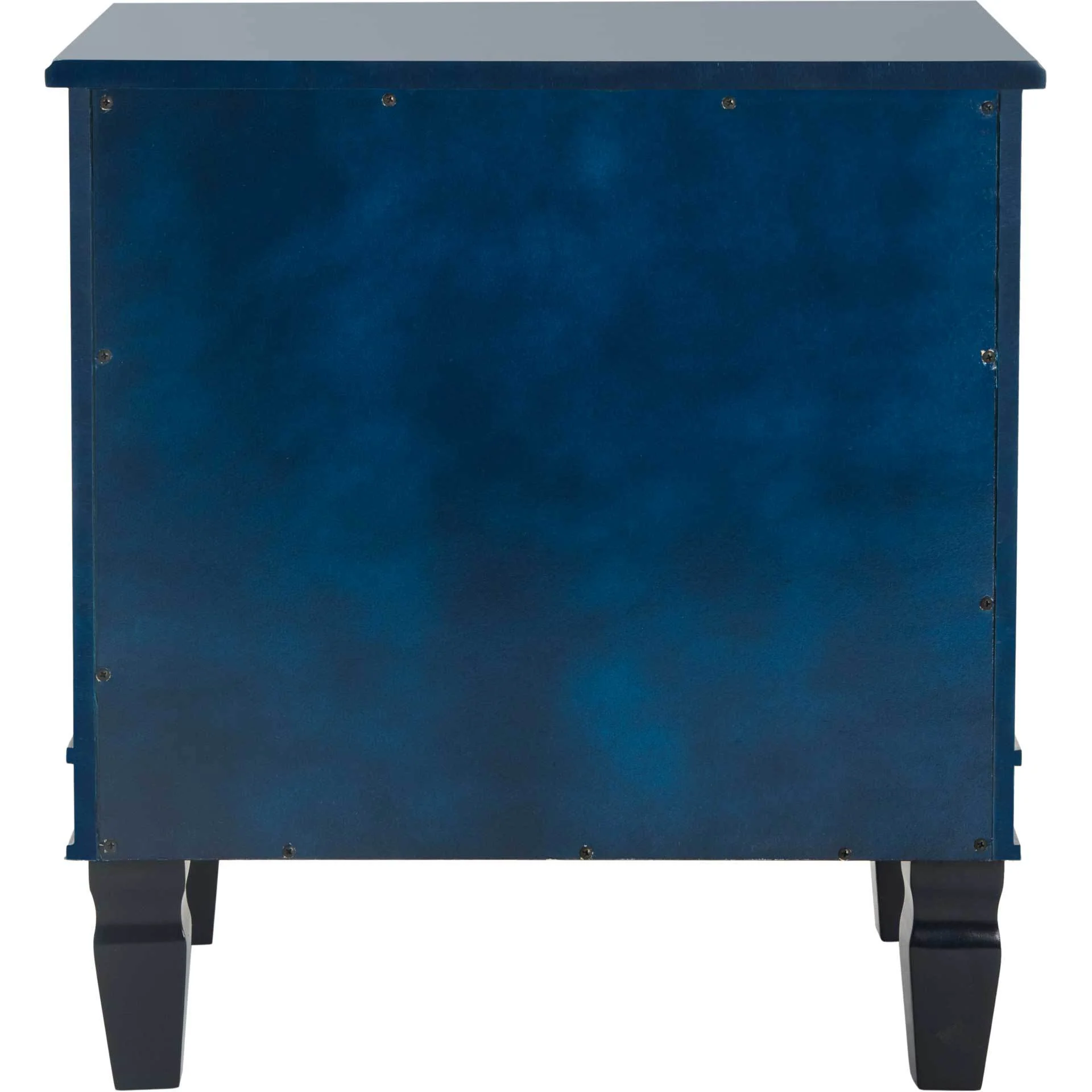 Kinsley Three Drawer Nightstand Navy - Image 5