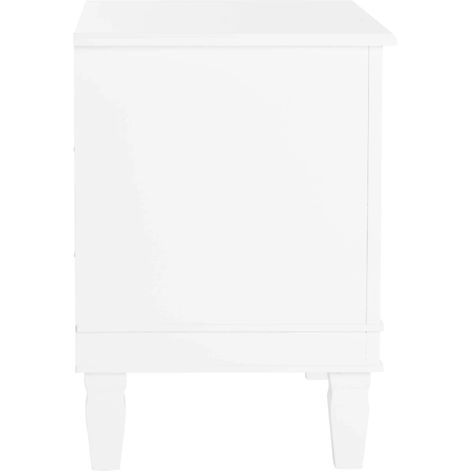 Kinsley Three Drawer Nightstand White - Image 3