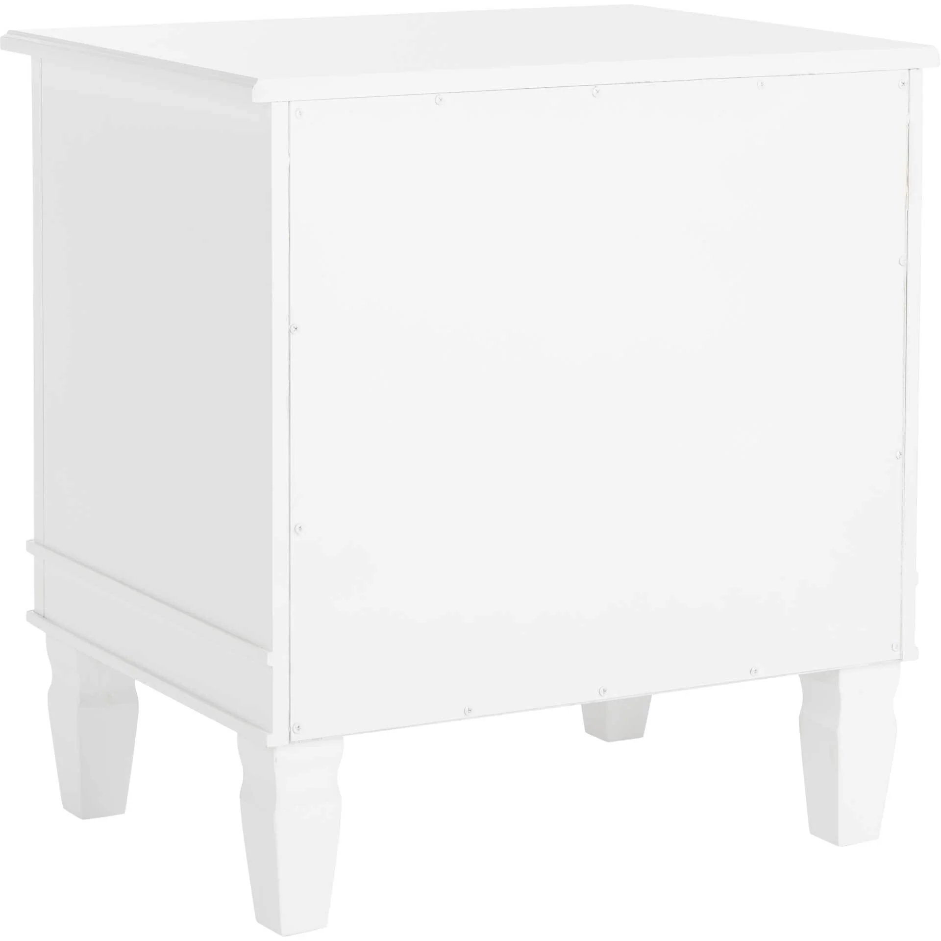 Kinsley Three Drawer Nightstand White - Image 4