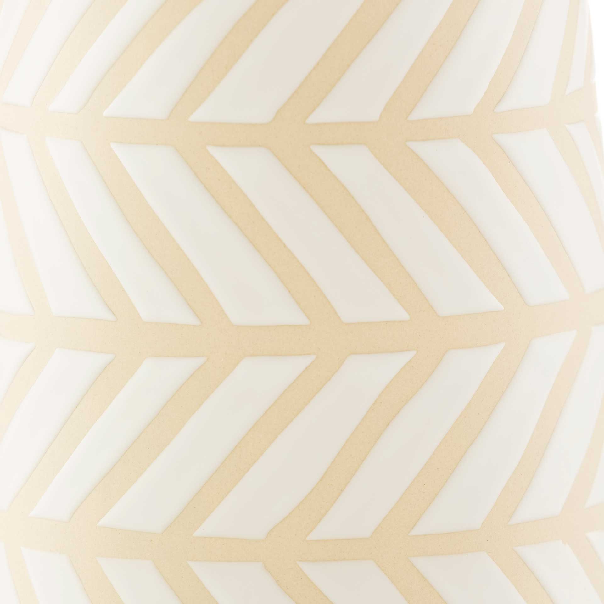 Kira Vase Cream/White - Image 2