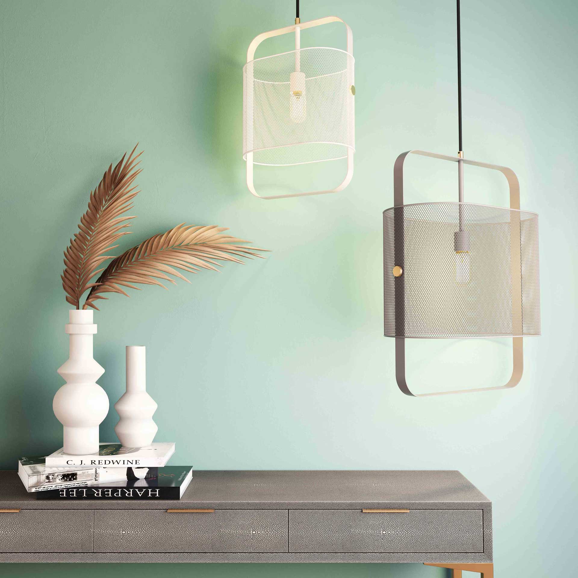 Klaudia Large Pendant Gray - Image 8