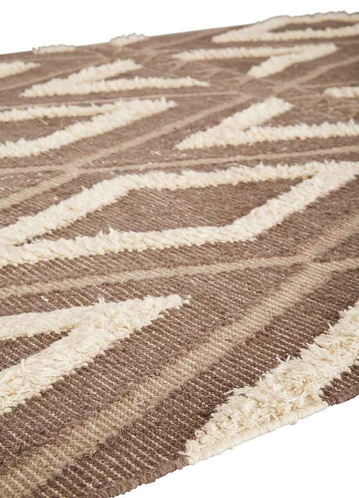 Kokoda Kent Brown/White Area Rug - Image 2