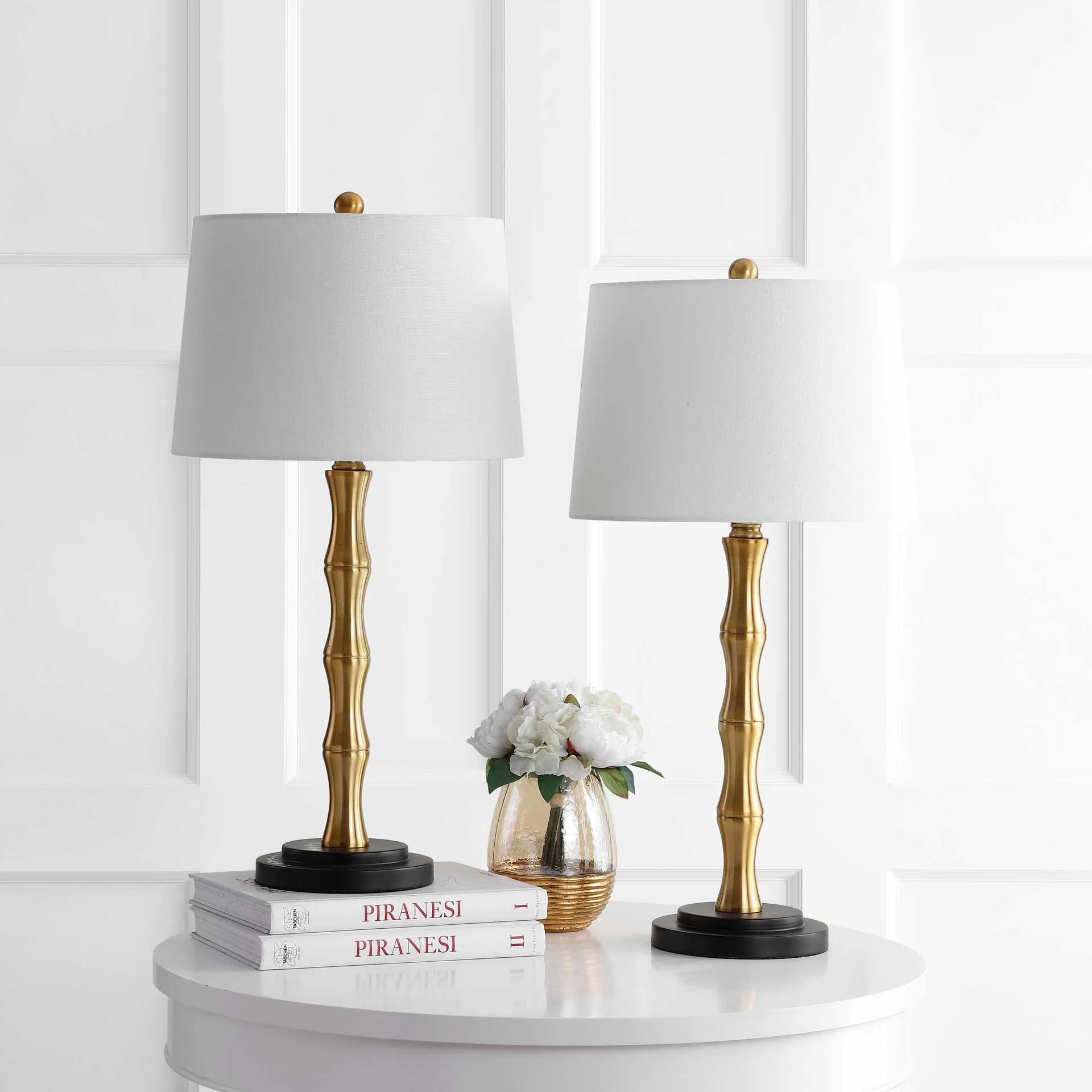 Kori Table Lamp Antique Brass (Set of 2) - Image 3