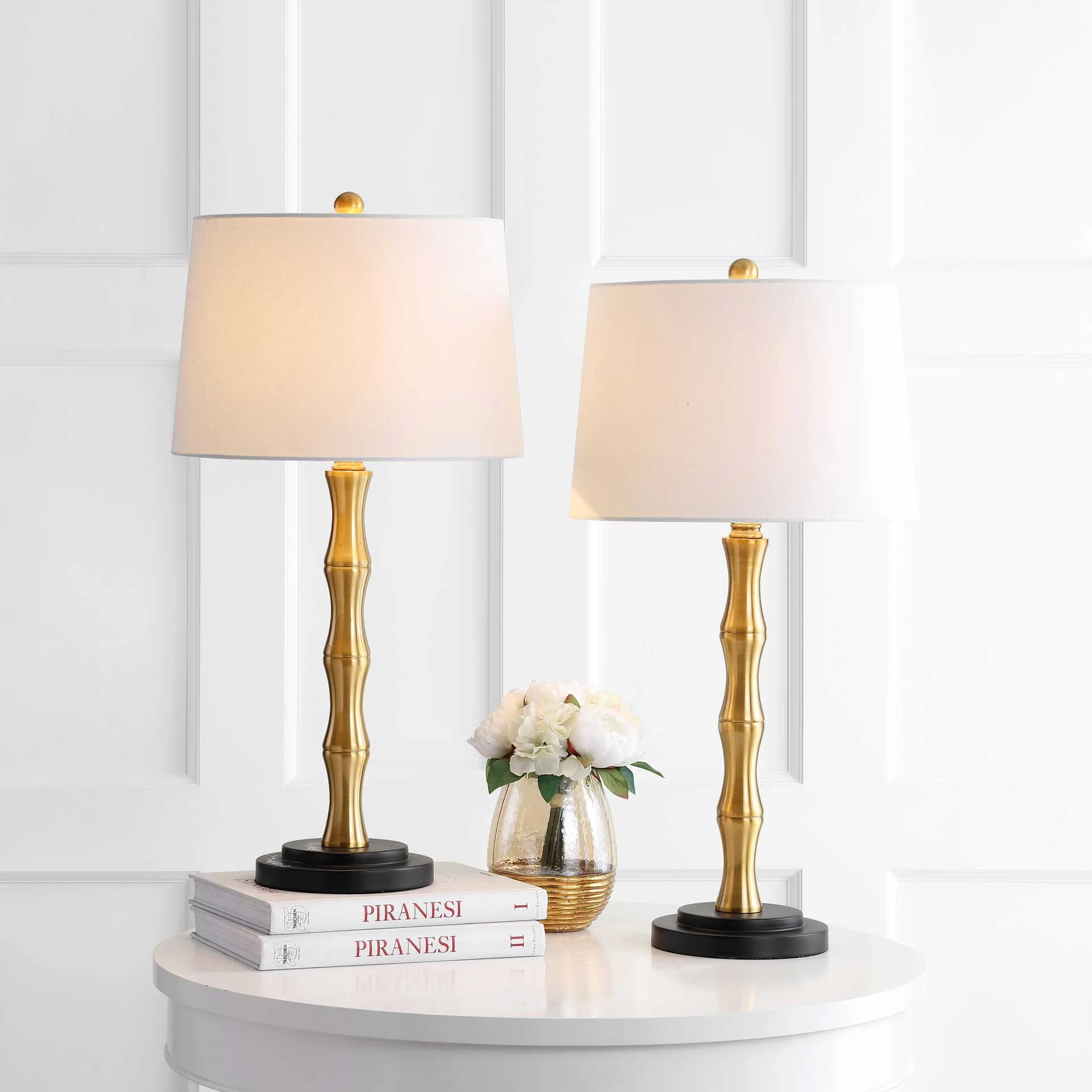 Kori Table Lamp Antique Brass (Set of 2) - Image 4