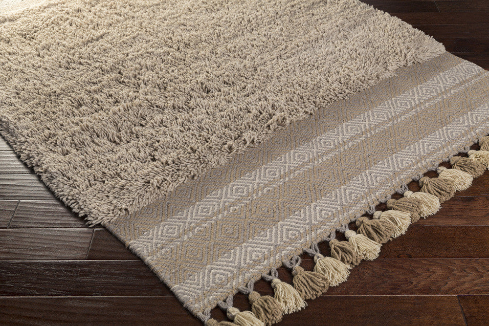 Korva Light Gray/Gray/Taupe Area Rug - Image 2