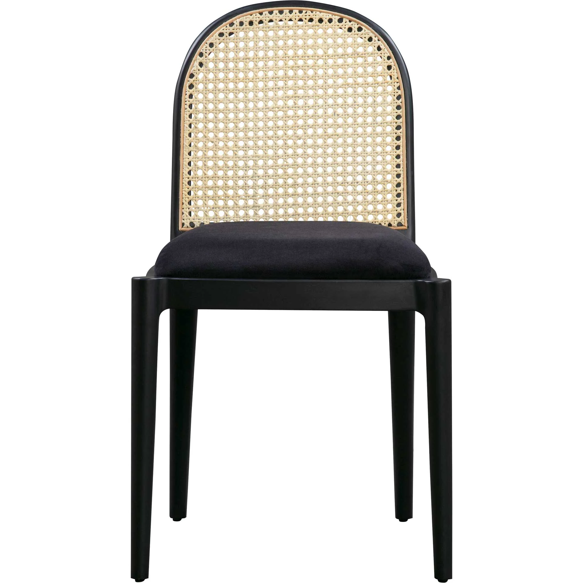 Kory Cane Dining Chair Black - Image 2