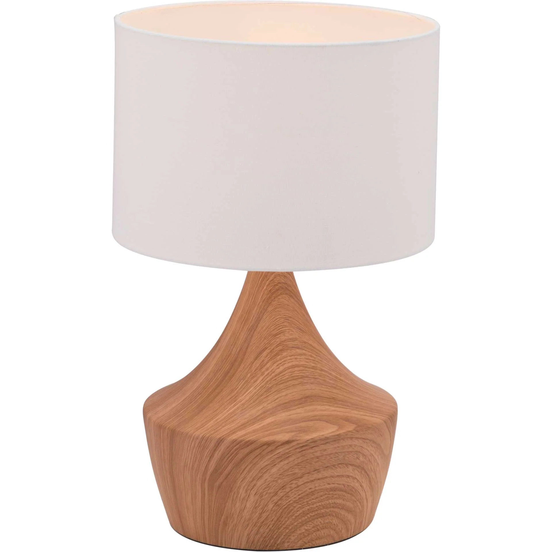 Kure Table Lamp White/Brown - Image 2
