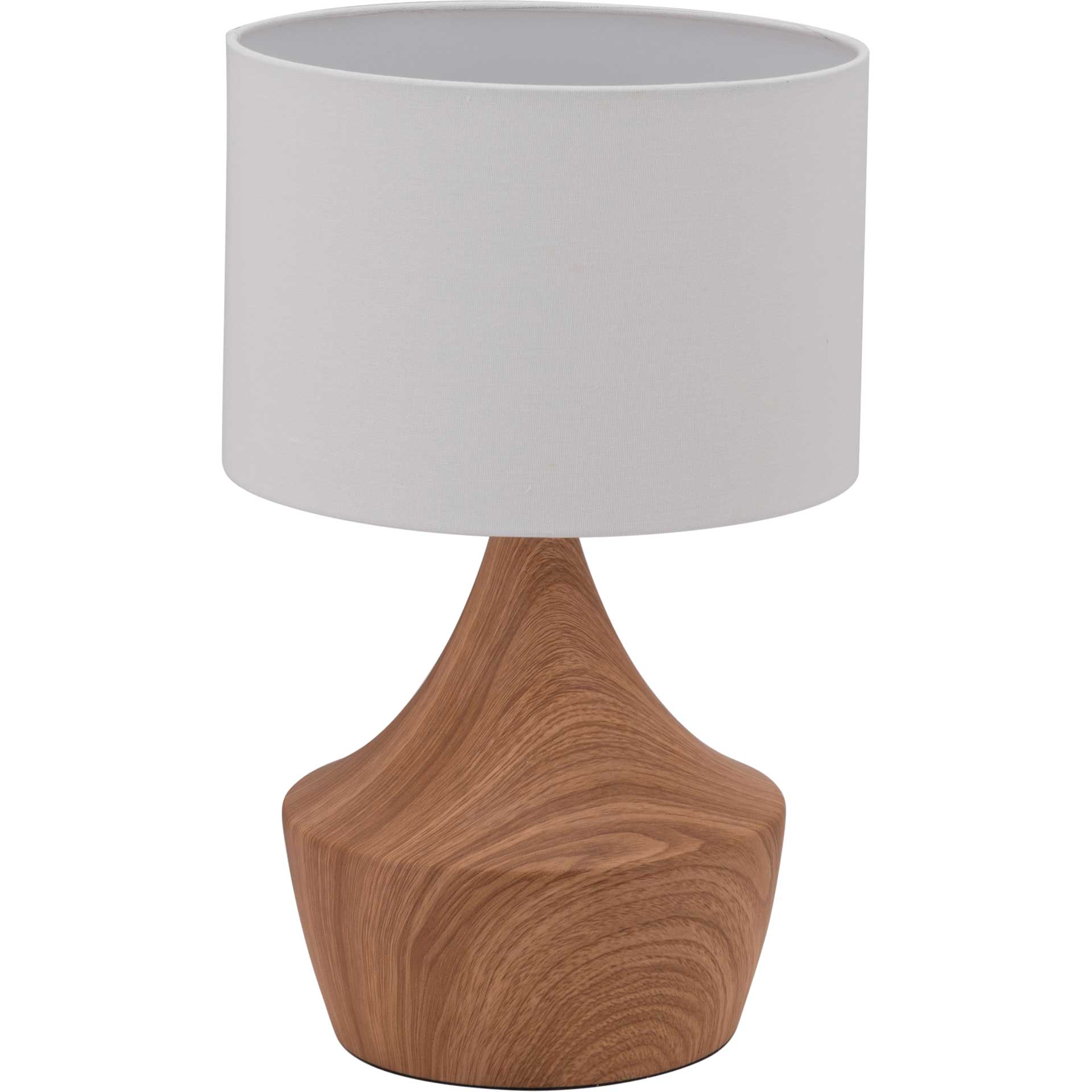 Kure Table Lamp White/Brown - Image 3