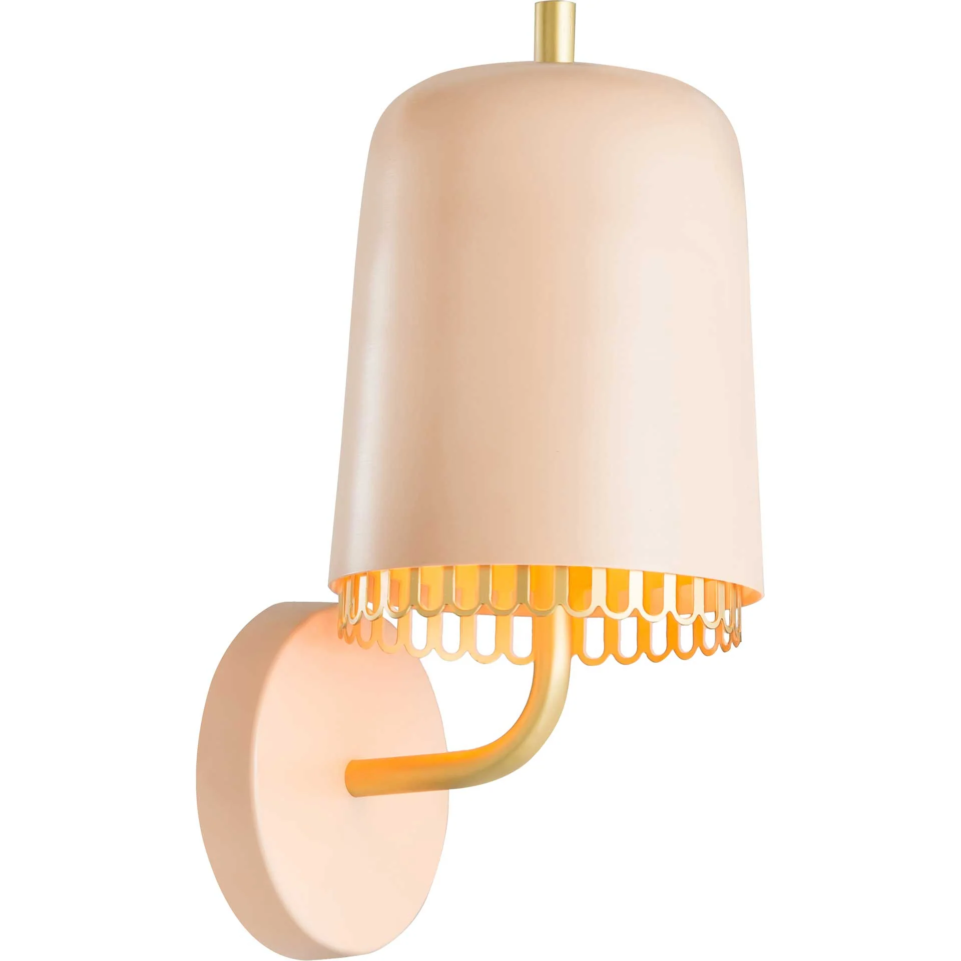Kuruk Wall Sconce Blush - Image 4