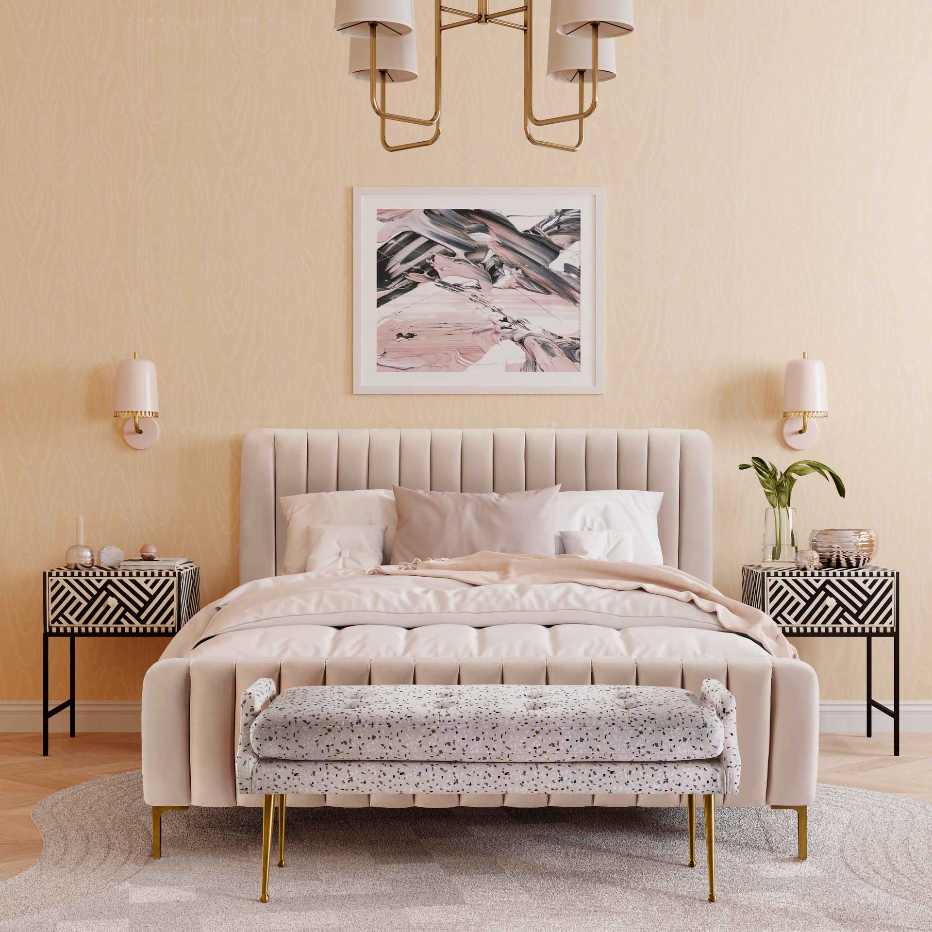 Kuruk Wall Sconce Blush - Image 7