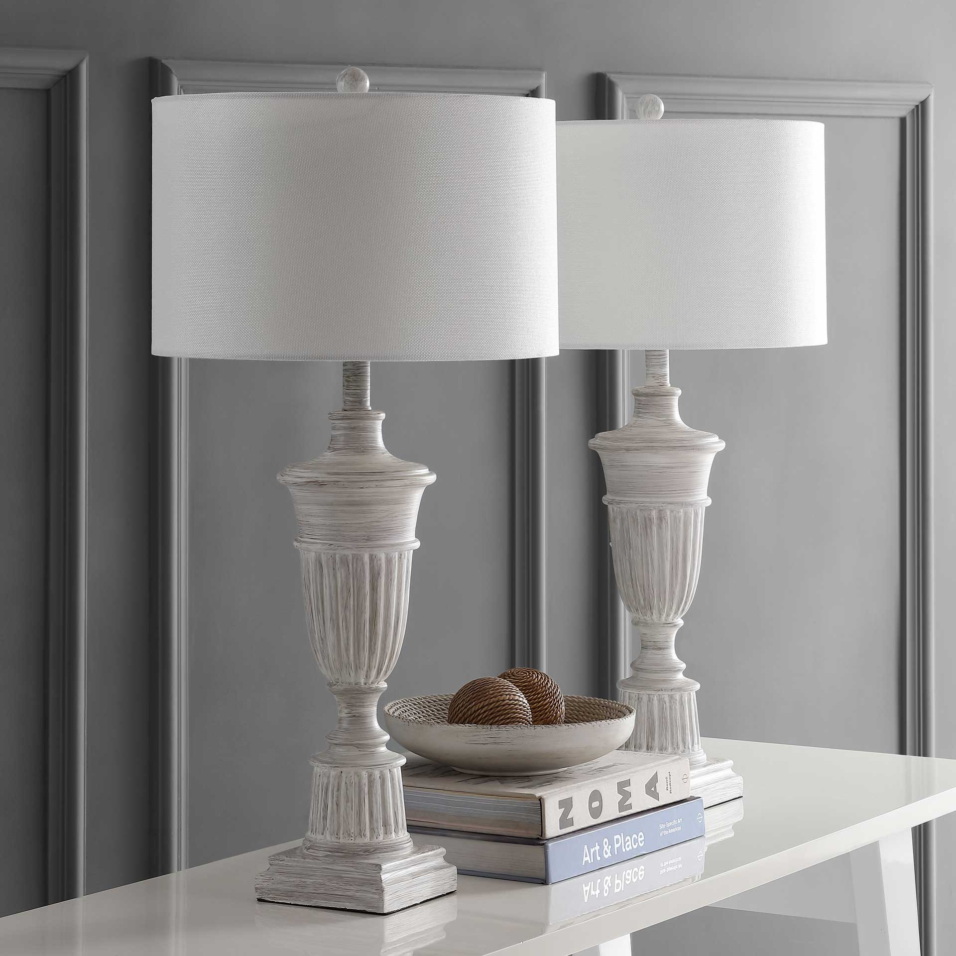 Kyle Table Lamp White Wash (Set of 2) - Image 3