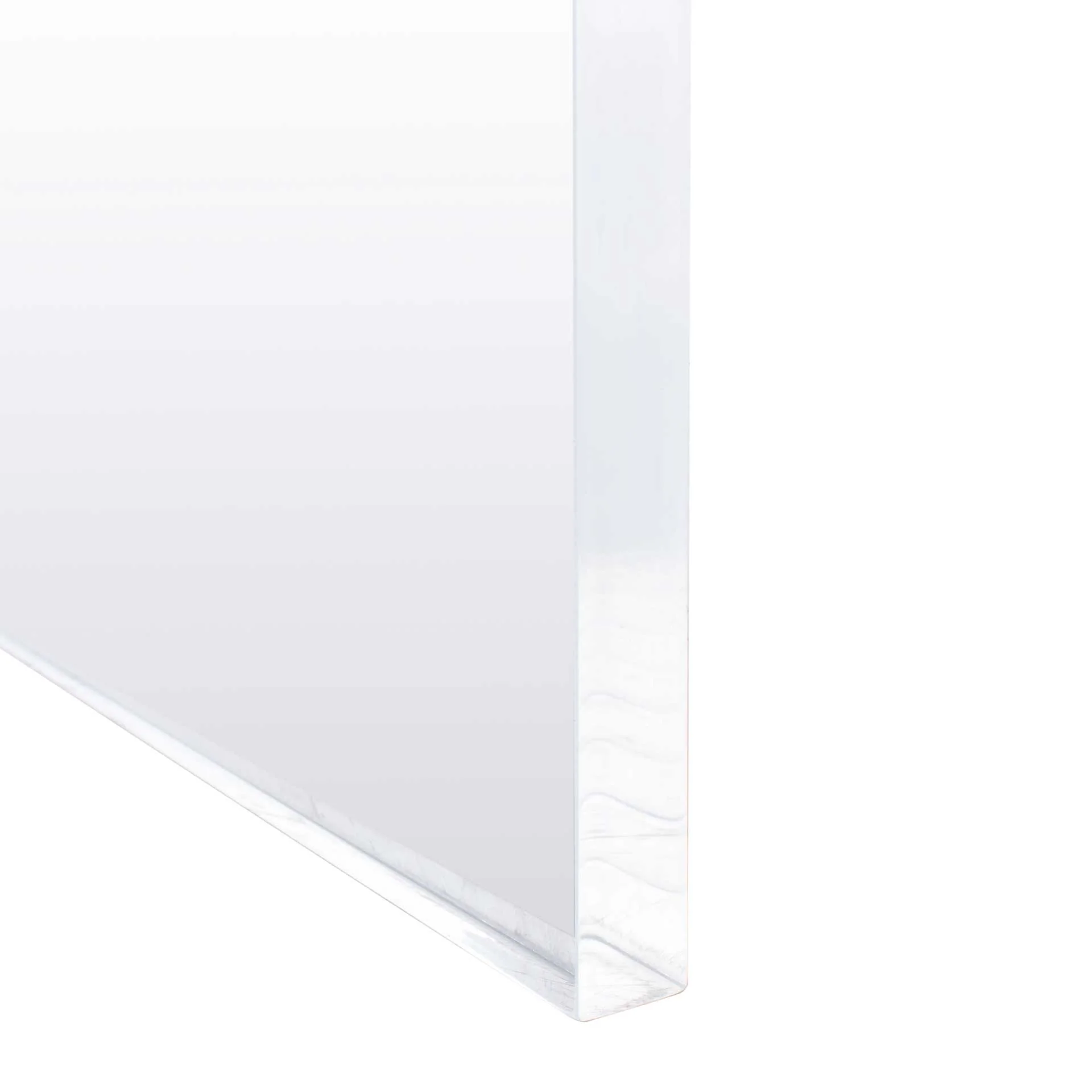 Kyler 1 Drawer Acrylic Nightstand Walnut - Image 7