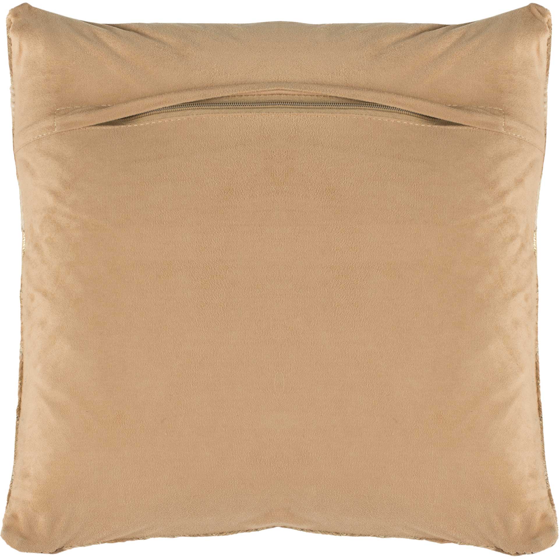 Lacey Metallic Cowhide Pillow Beige/Gold - Image 2
