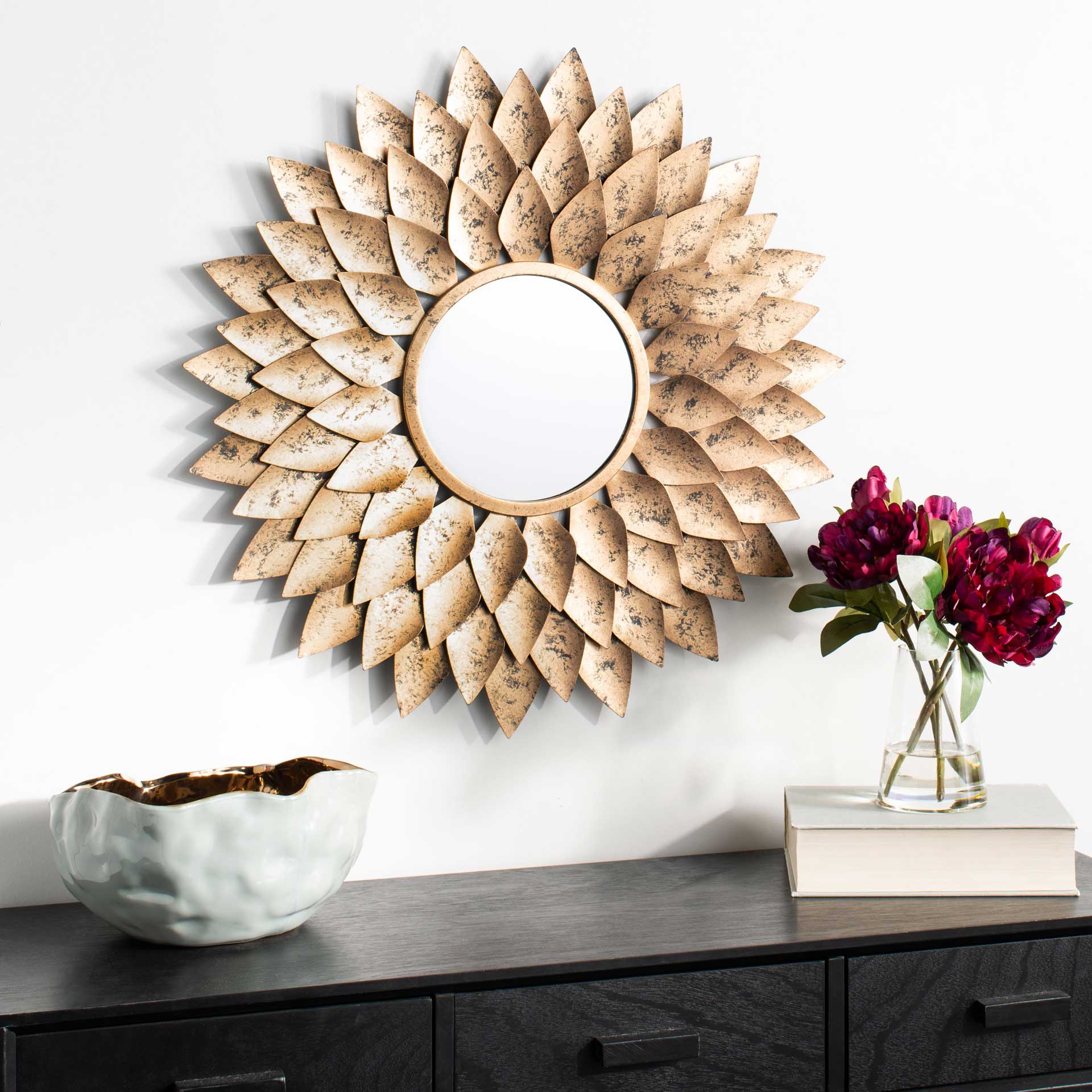 Lachlan Sunburst Mirror Gold - Image 4