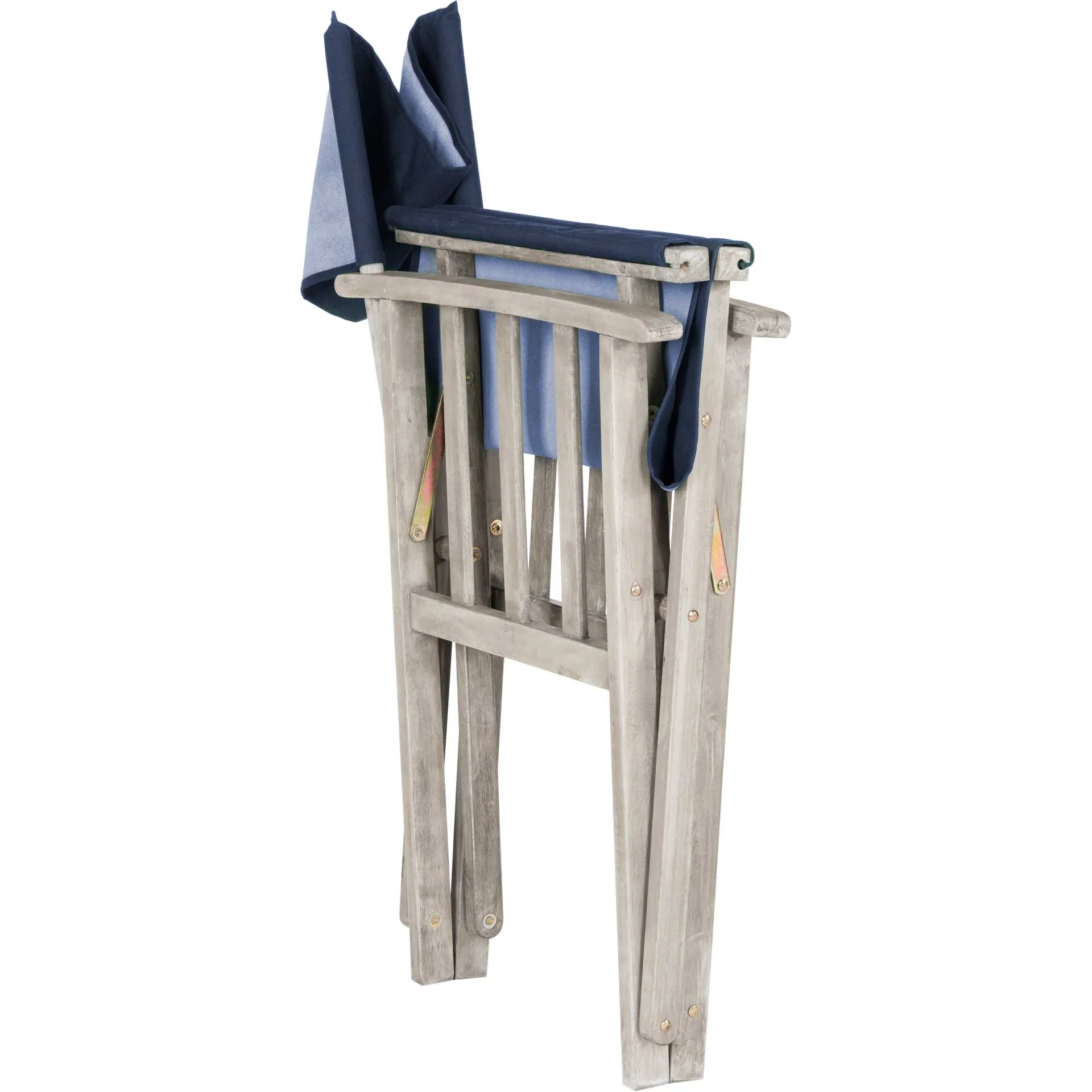 Lachlyn Director Chair Gray Wash/Navy (Set of 2) - Image 4