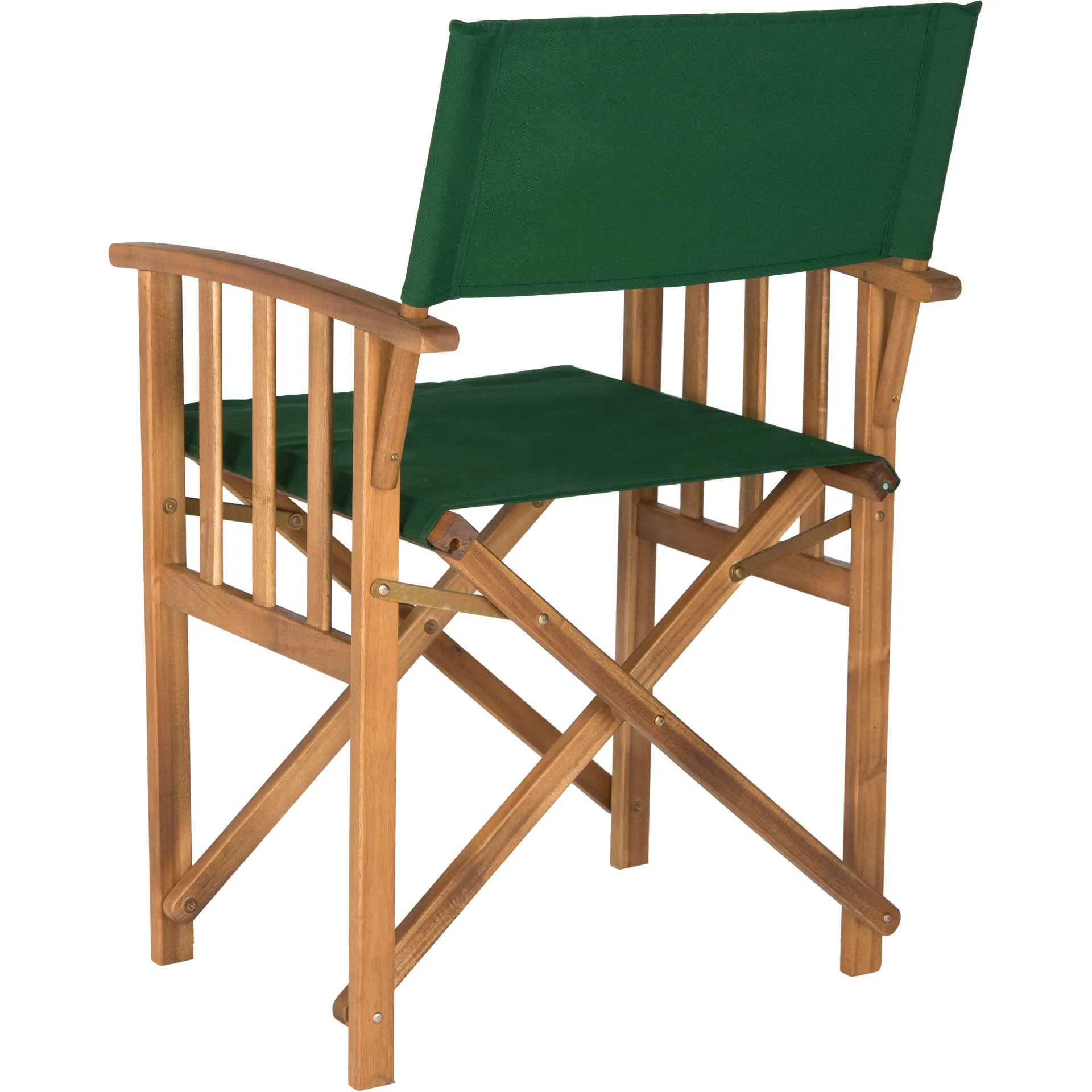 Lachlyn Director Chair Teak/Green (Set of 2) - Image 4