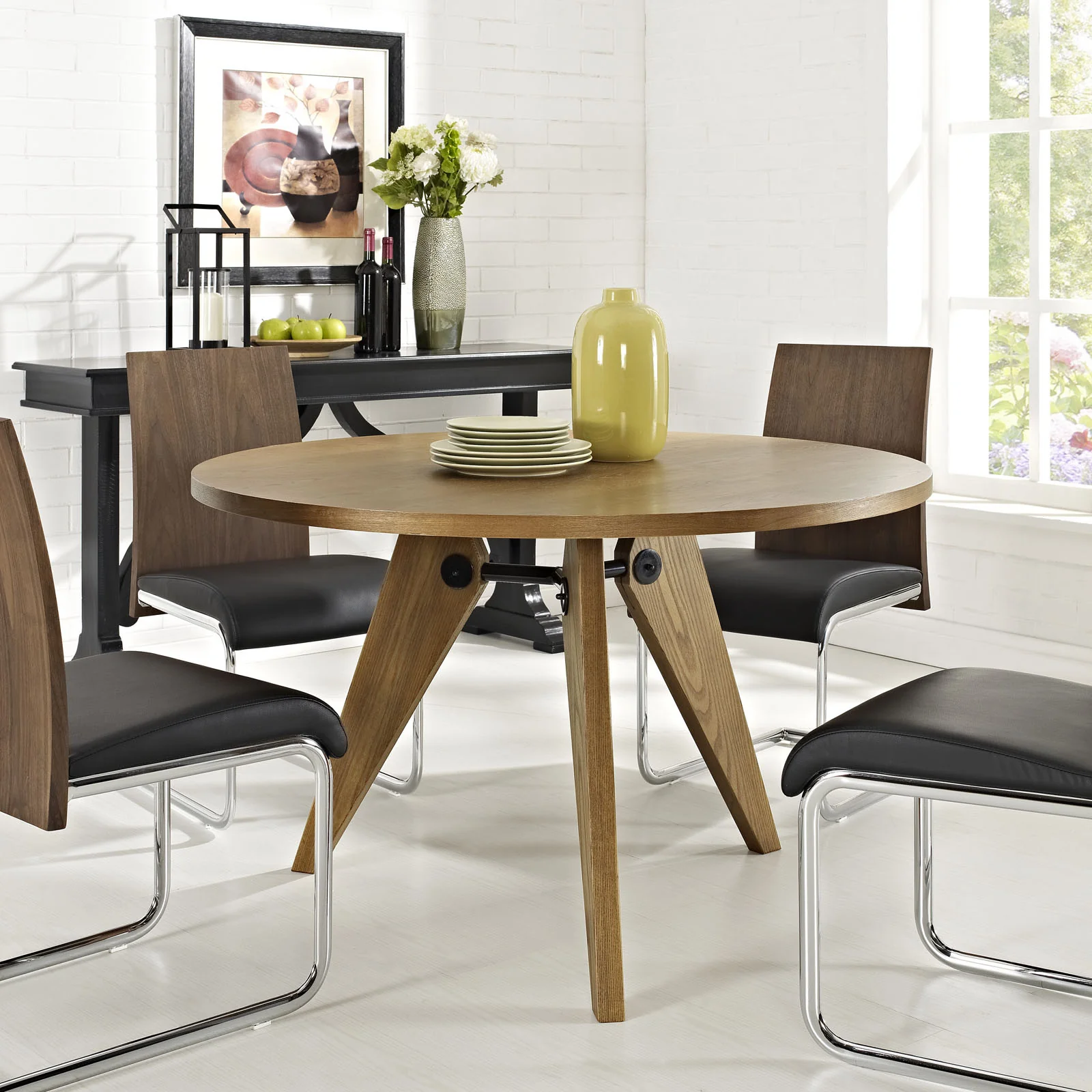 Laida Dining Table Walnut - Image 4