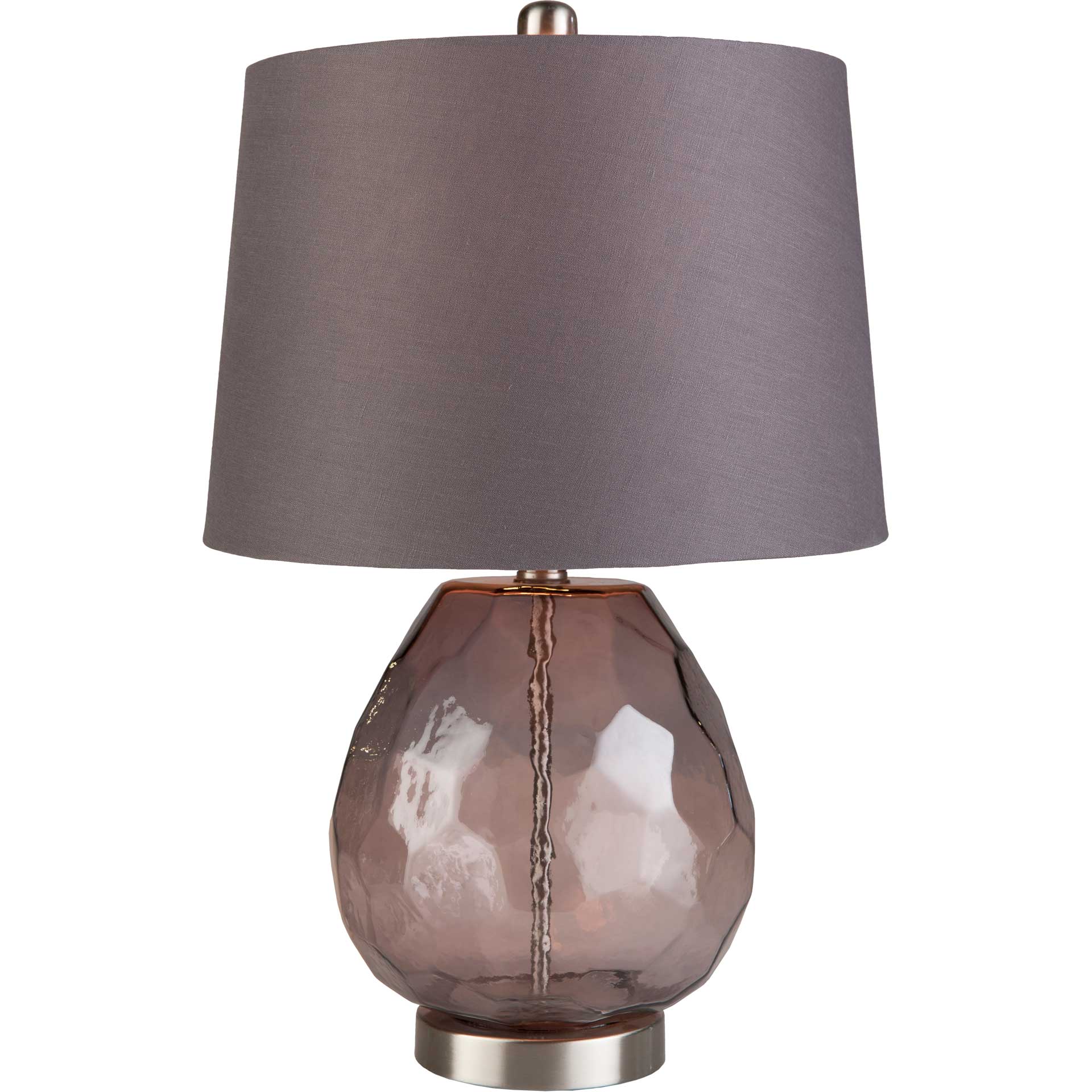 Lainey Table Lamp Dark Purple/Smoke/Charcoal - Image 2