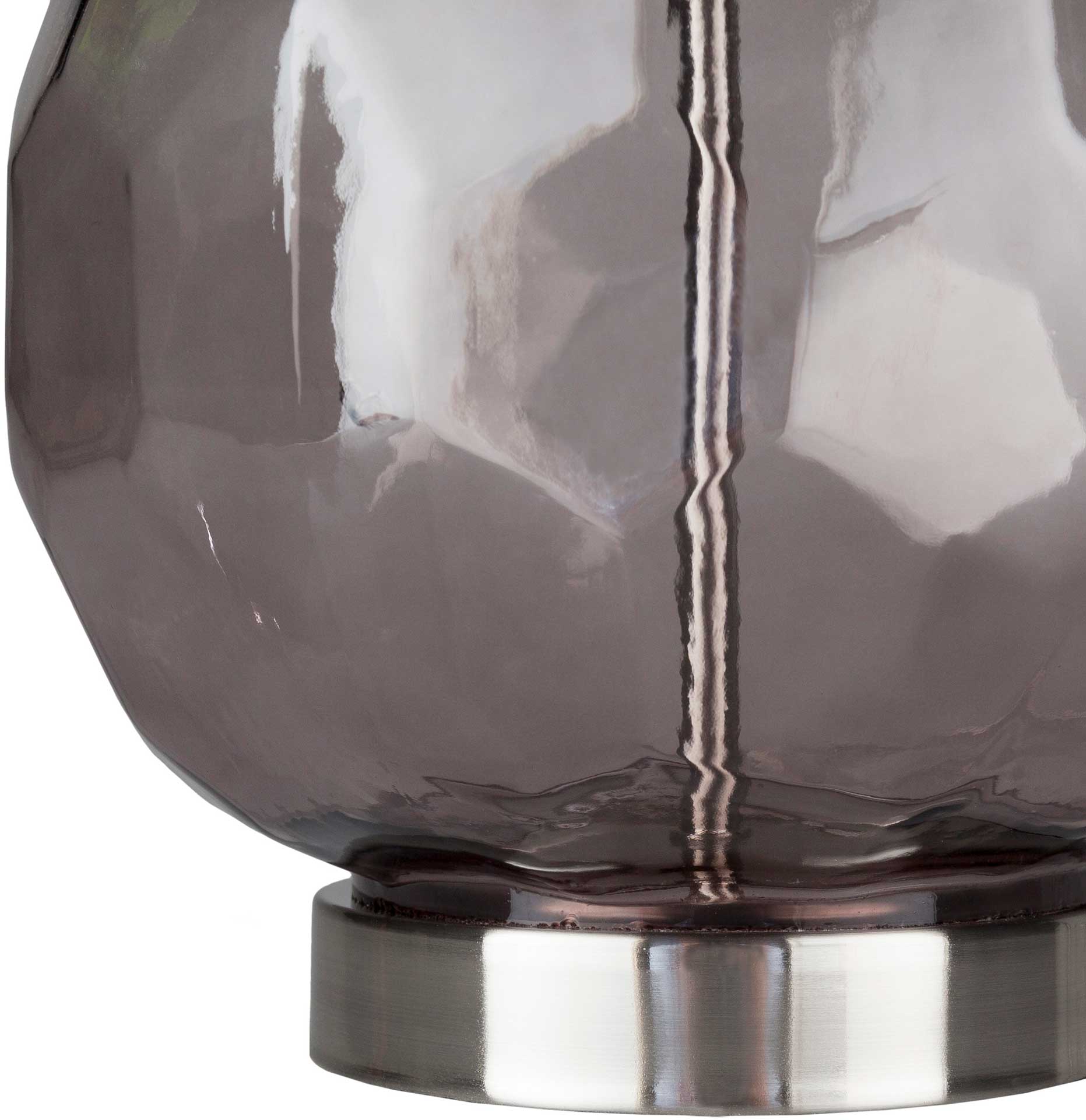 Lainey Table Lamp Dark Purple/Smoke/Charcoal - Image 4