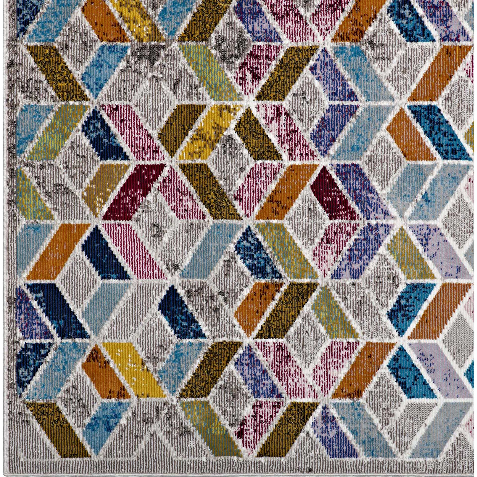 Lakeville Geometric Area Rug Multicolored - Image 2