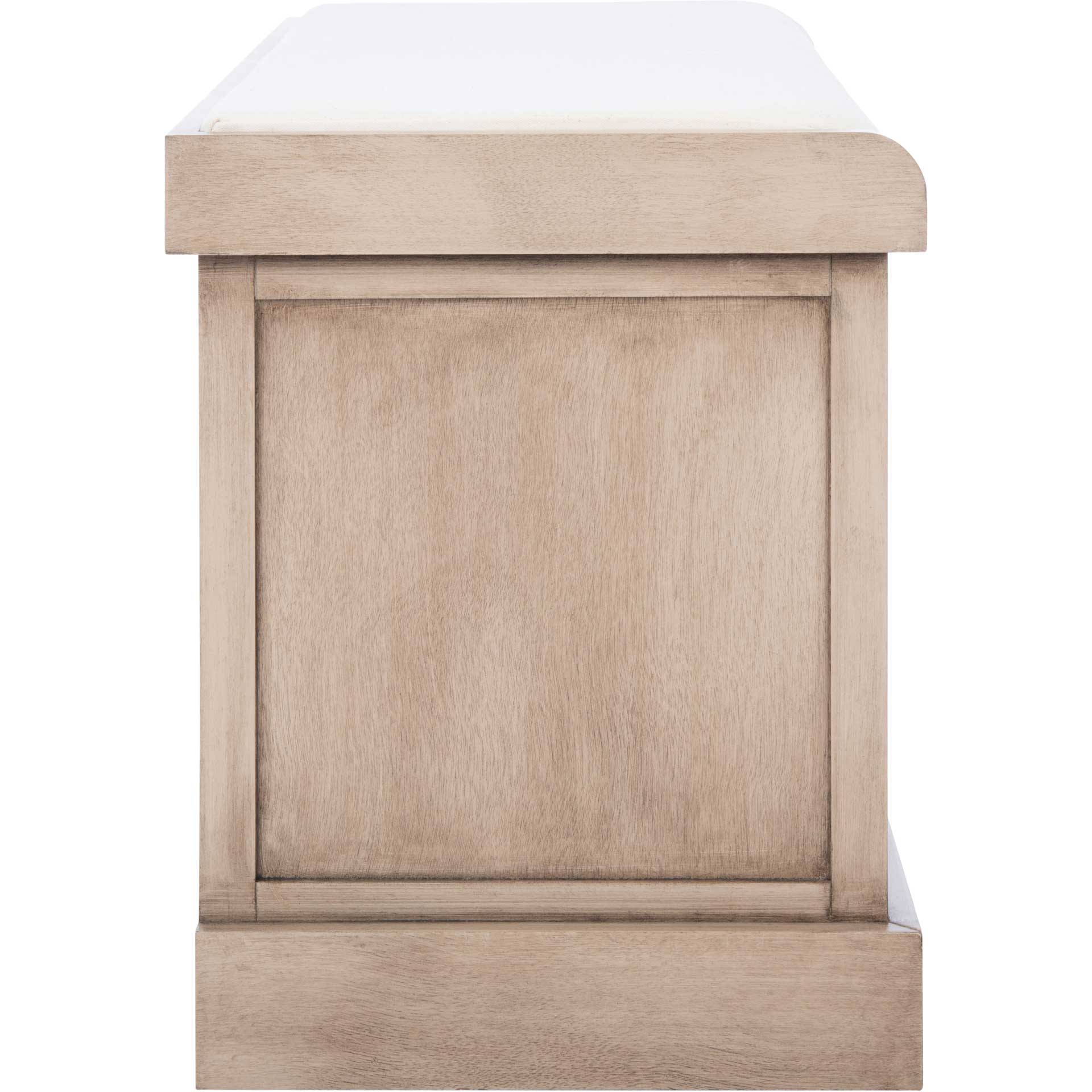 Lali 2 Drawer/Cushion Storage Bench Sand - Image 3