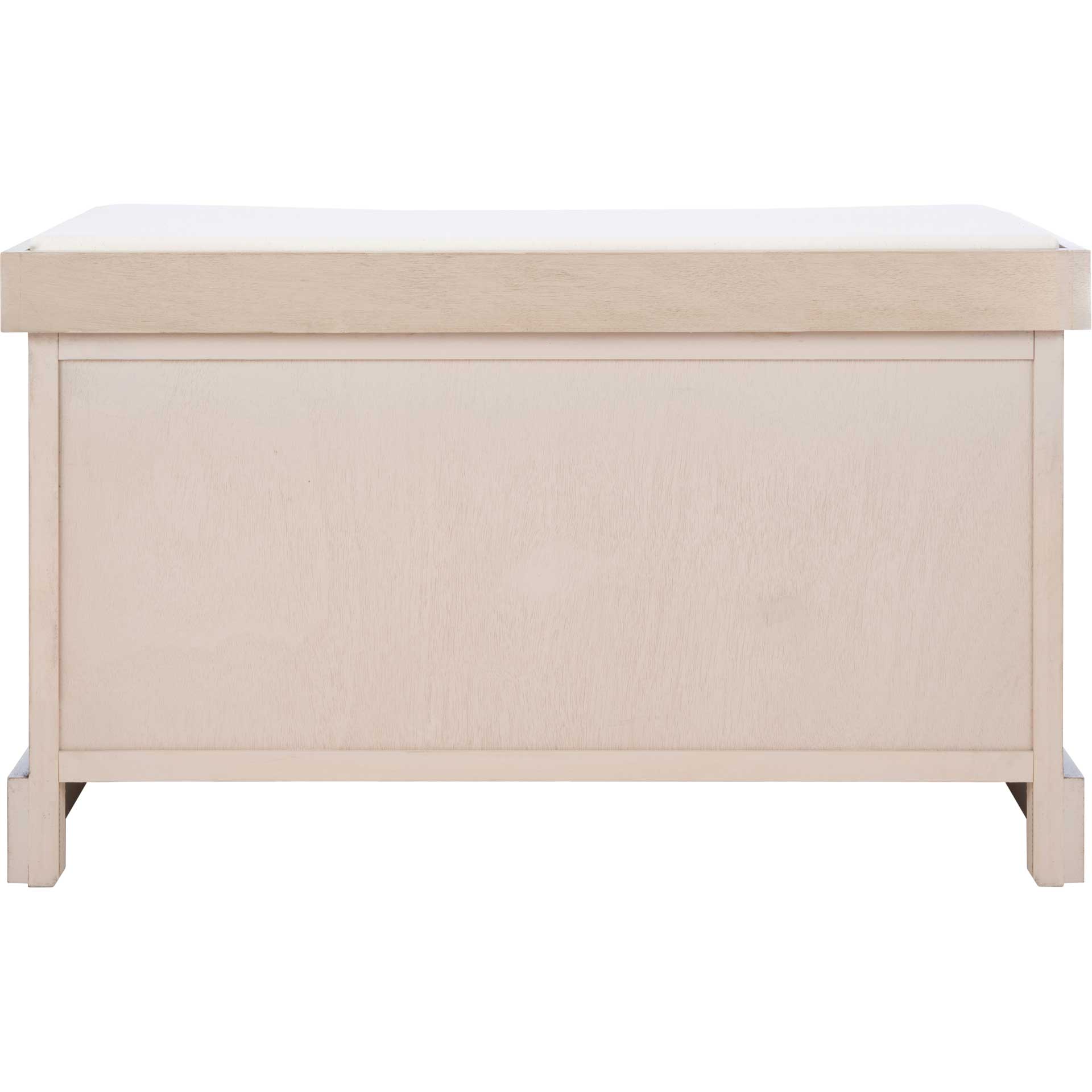Lali 2 Drawer/Cushion Storage Bench Sand - Image 4