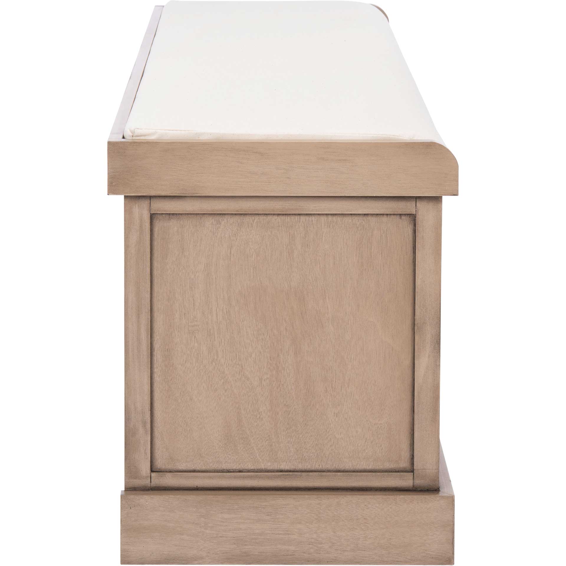 Lali 3 Drawer/Cushion Storage Bench Sand - Image 4