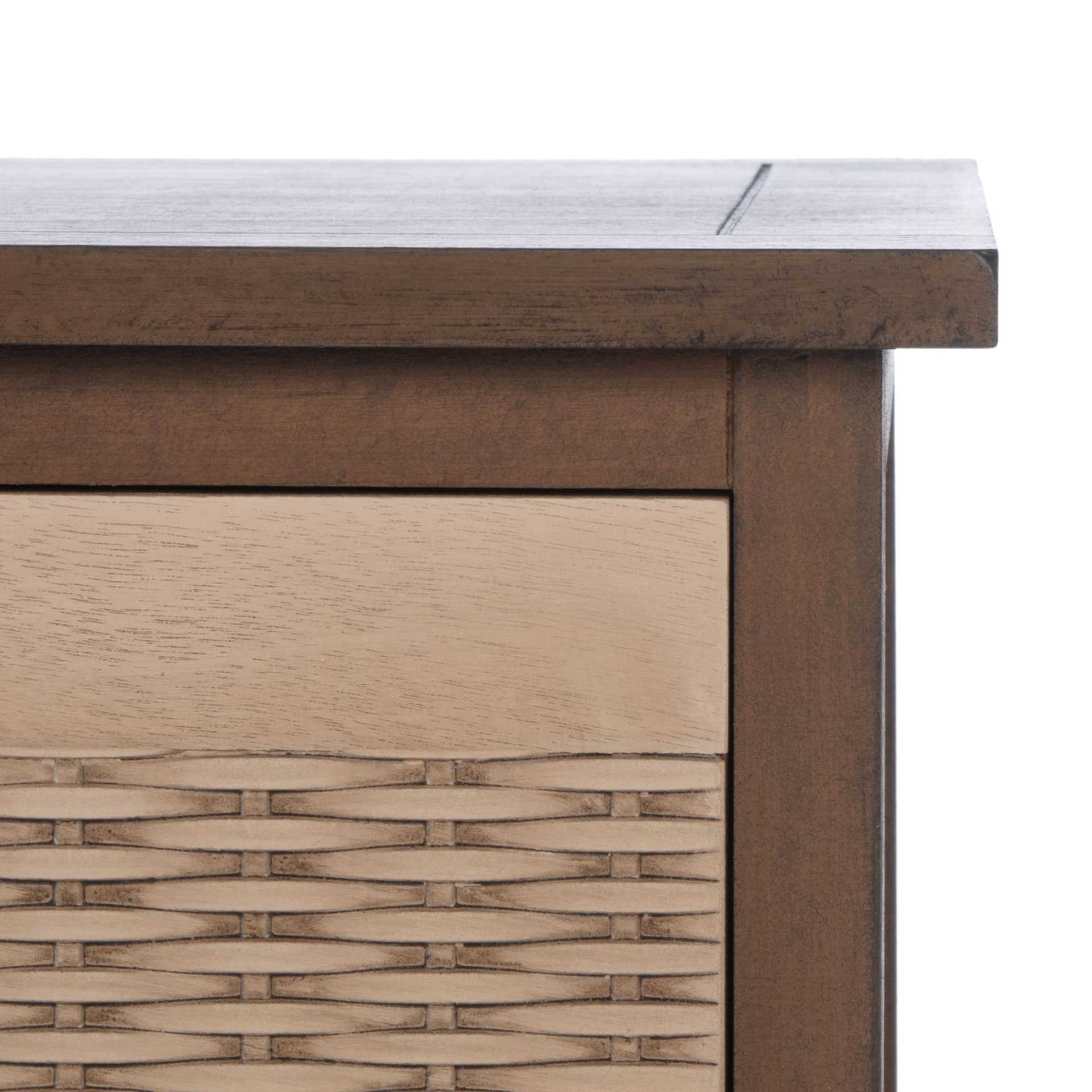 Lali 3 Drawer Storage Bench Brown - Image 5