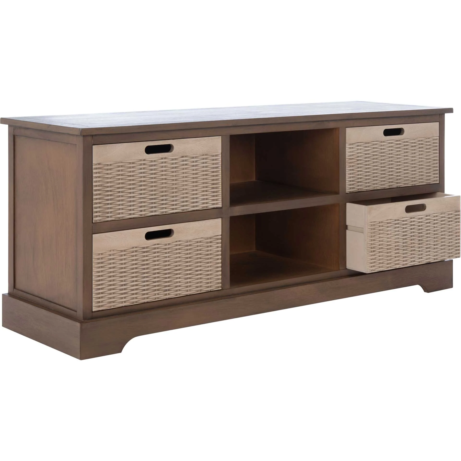 Lali 4 Drawer Media Stand Brown - Image 2