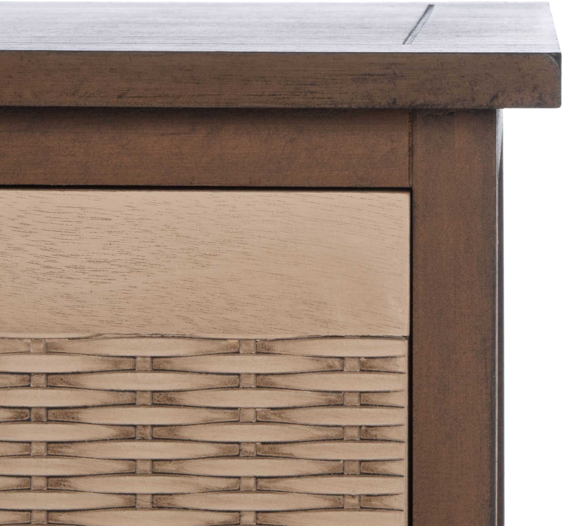 Lali 4 Drawer Media Stand Brown - Image 5