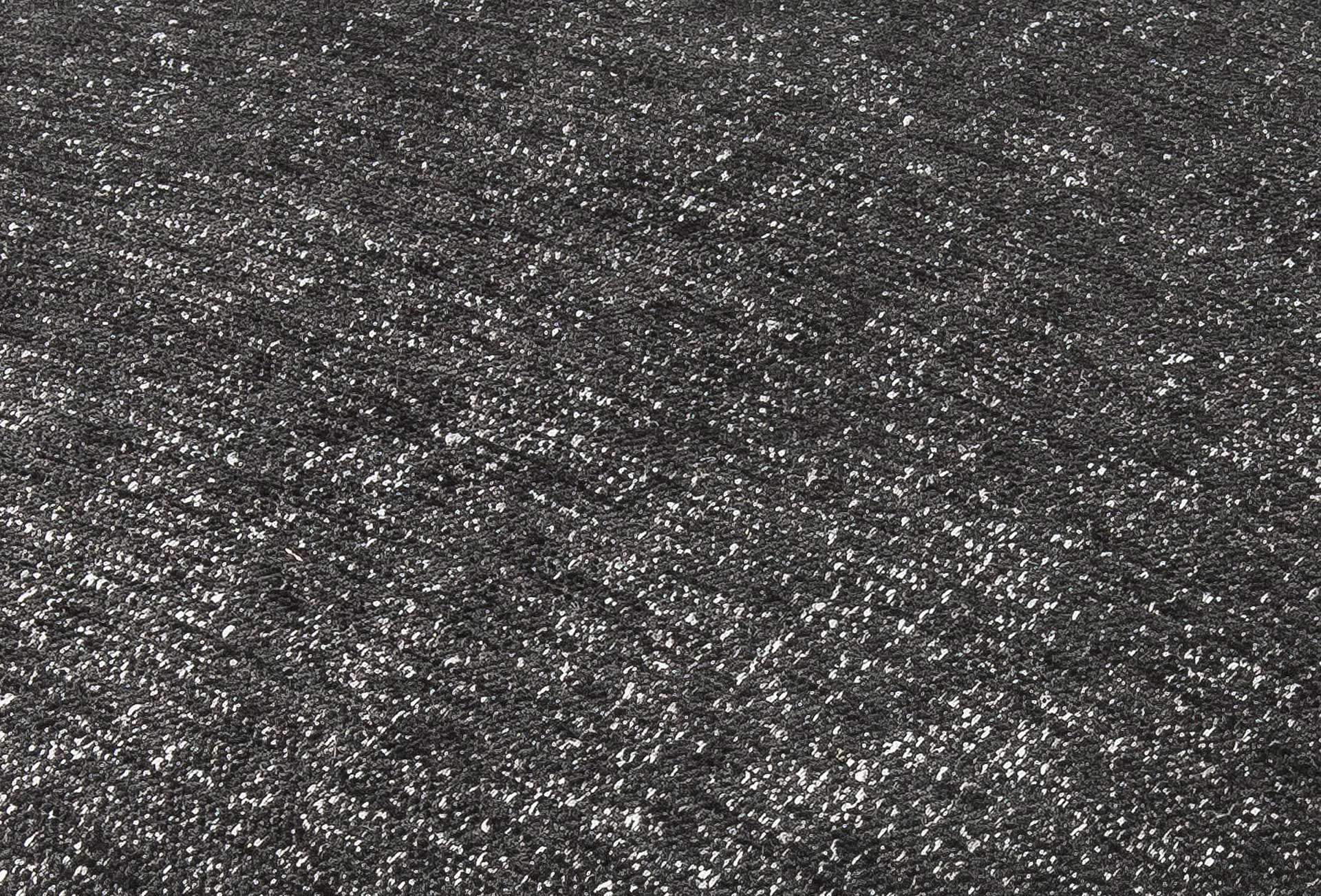 Lamar Tweed Ottoman Black - Image 4