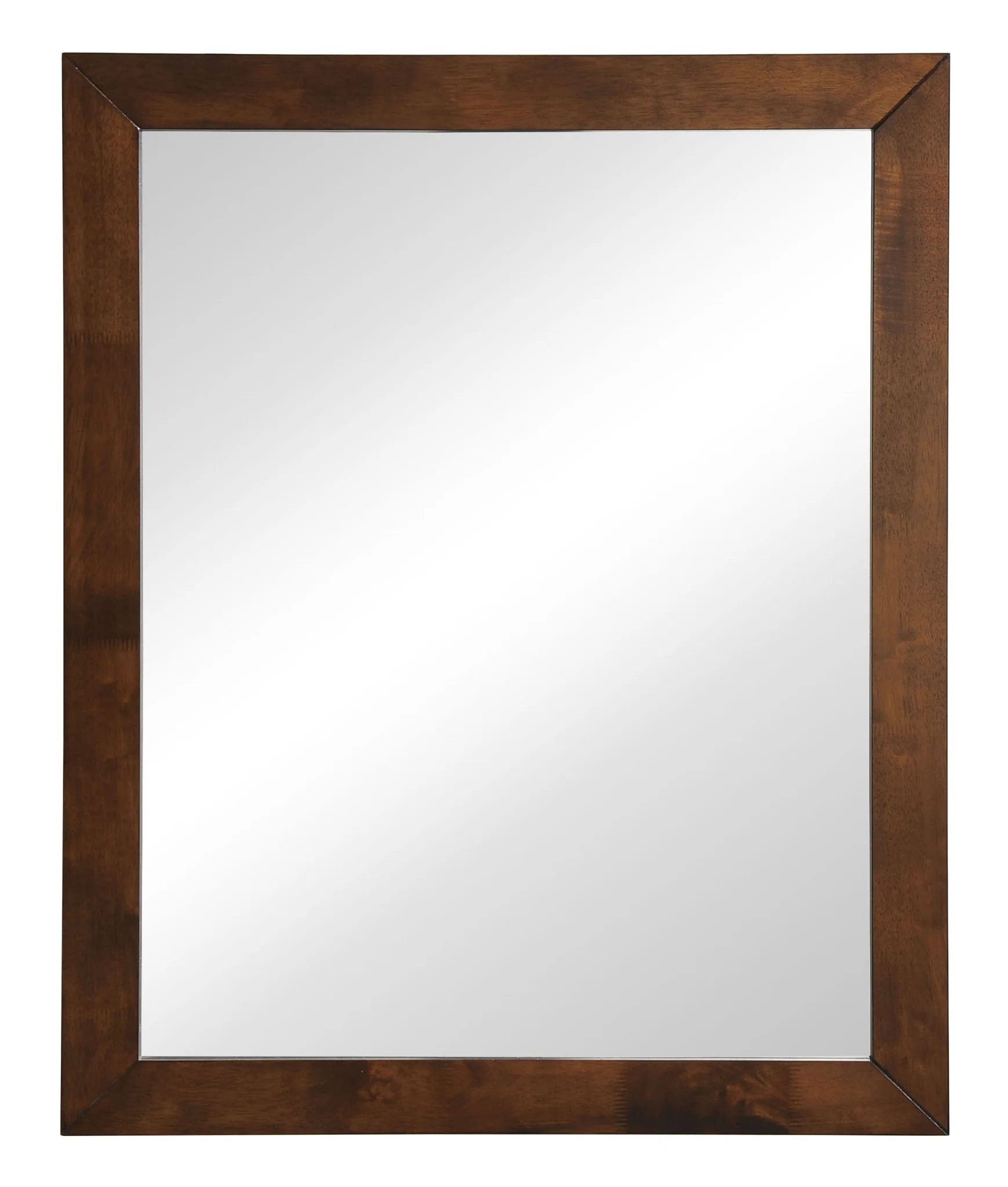 Lan Mirror Walnut - Image 2