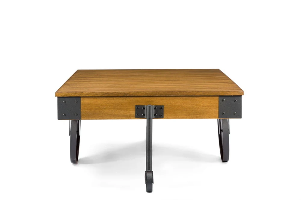 Lancaster Coffee Table Distressed Wood - Image 4