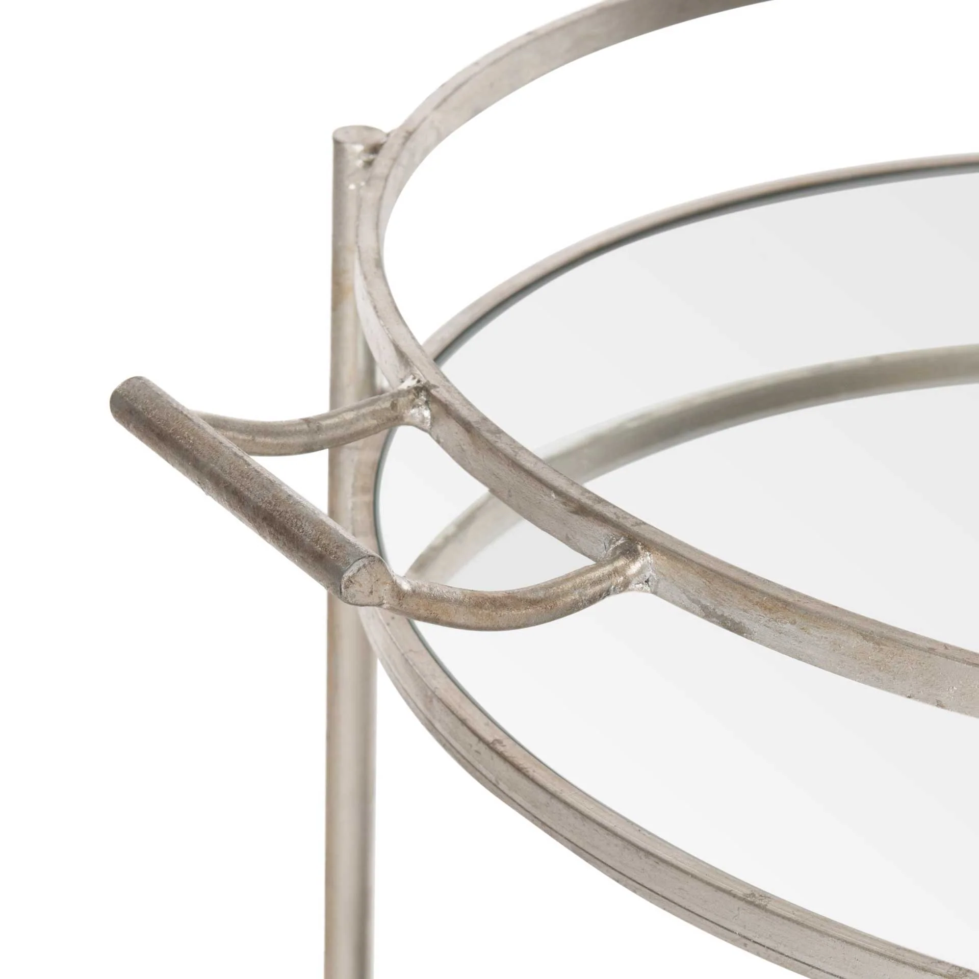 Lance Bar Cart Silver - Image 3